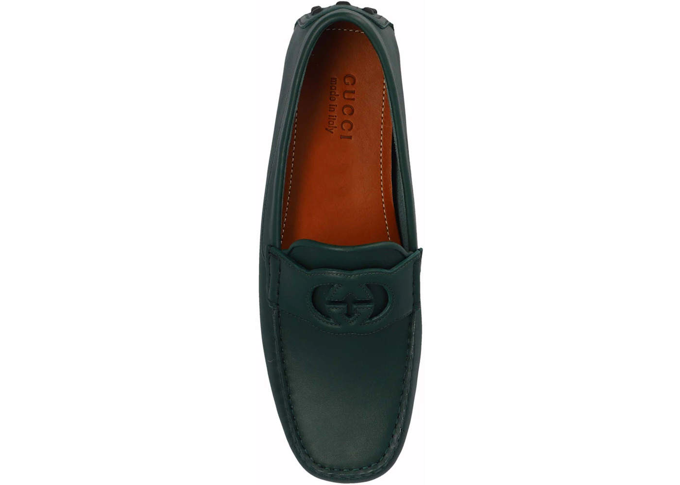 Gucci Interlocking G Moccasins Green - 2