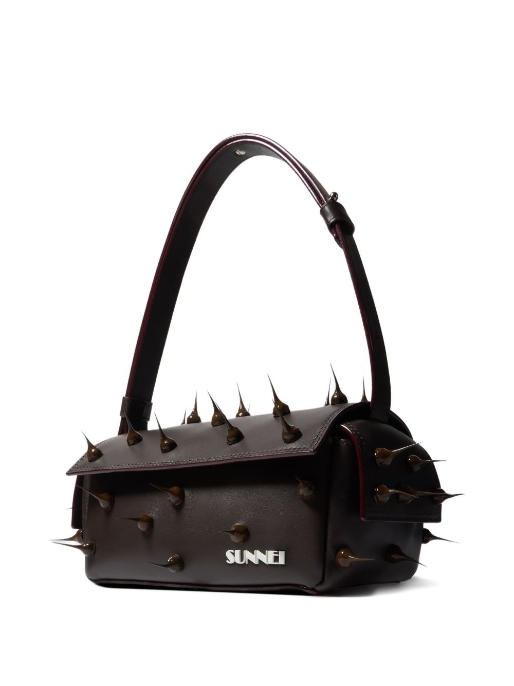 small Spiky Labauletto leather shoulder bag - 2