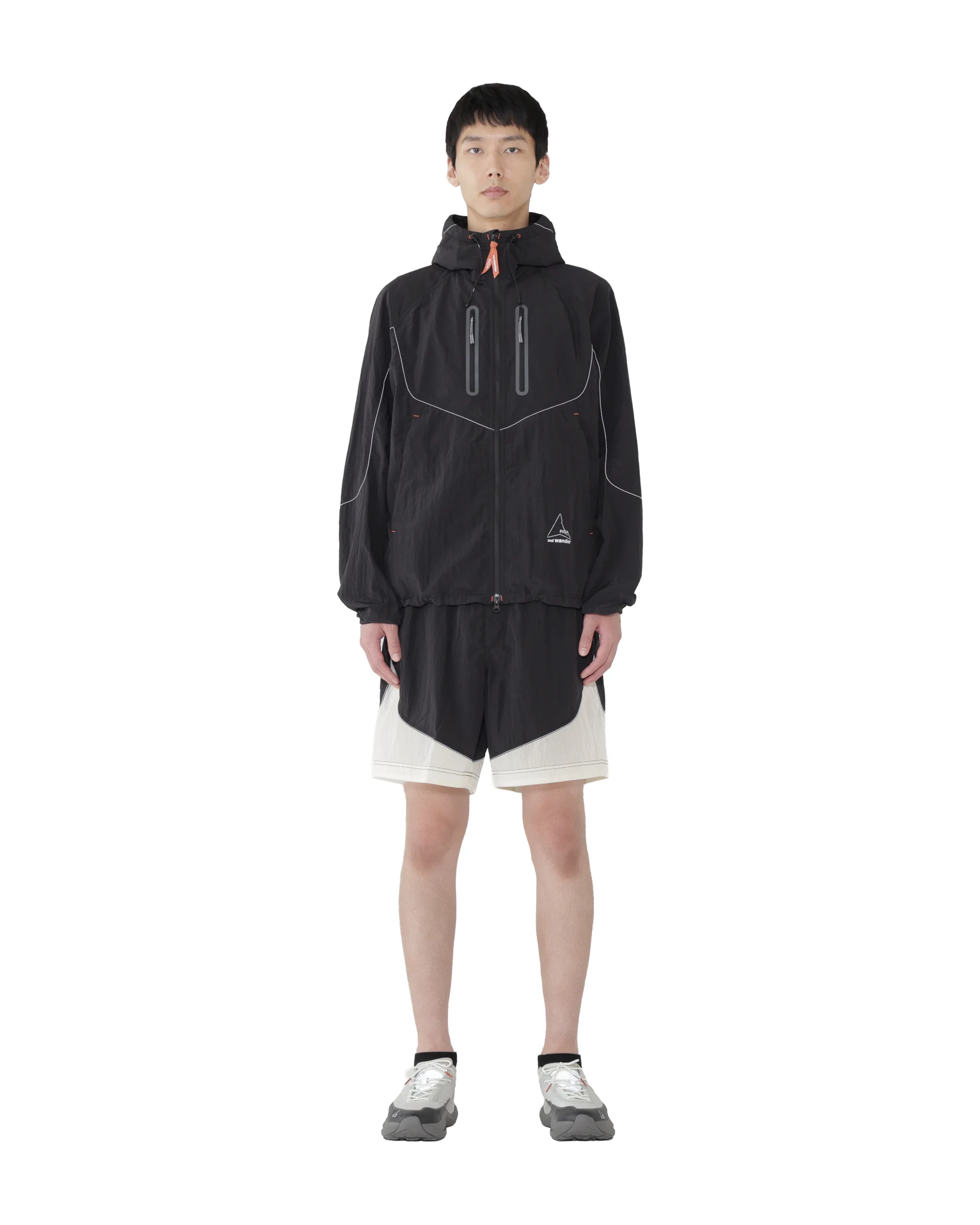ROA x and wander Ripstop Wind Short Pant - 1