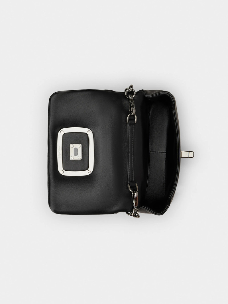 Viv' Choc Mini Bag in leather 5