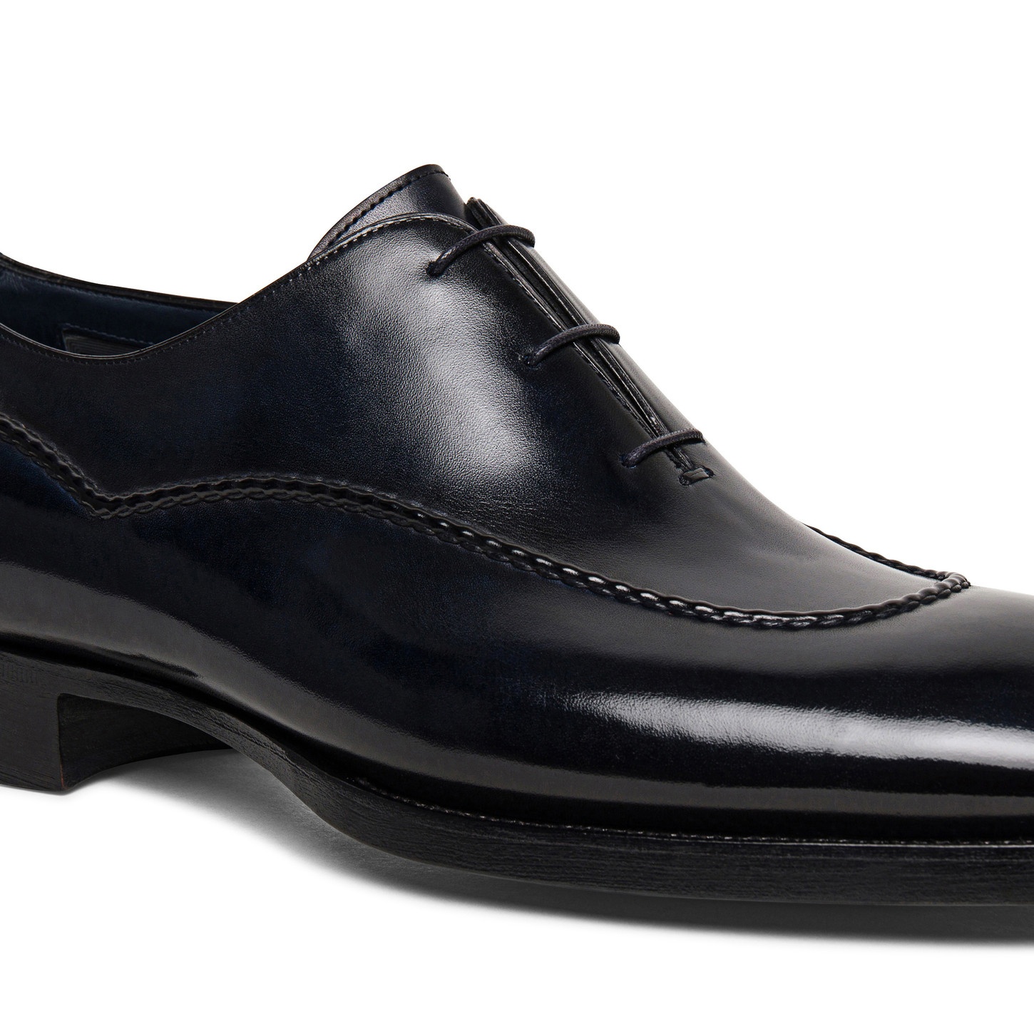 Men’s blue leather Limited Edition Oxford shoe - 5