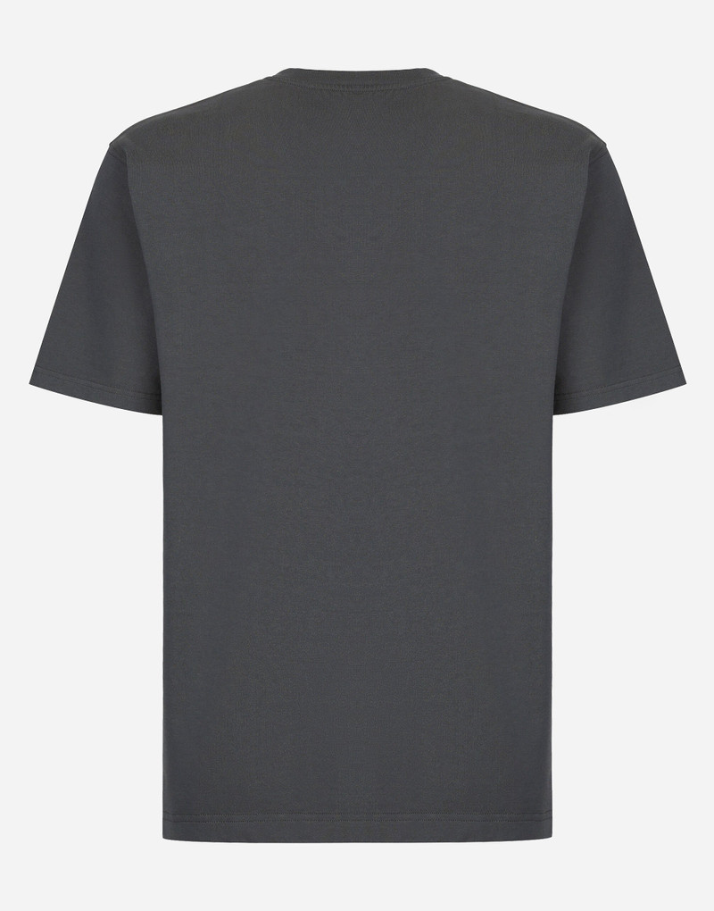 Dolce & Gabbana Cotton T-shirt with Dolce&Gabbana logo outlook