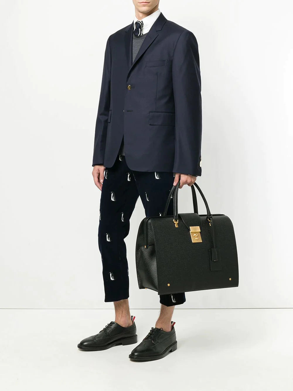 Mr Thom Bag In Pebble Grain - 2