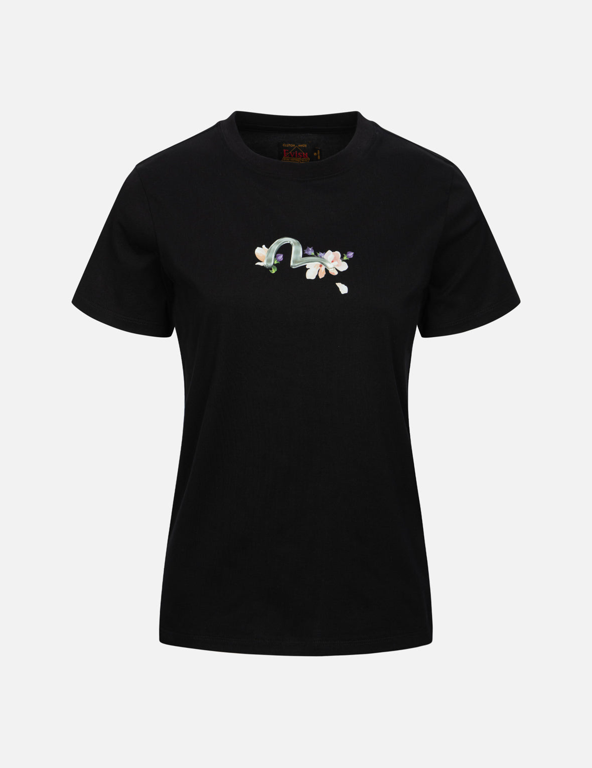 CRANES AND WISTERIA PRINT REGULAR FIT T-SHIRT - 2