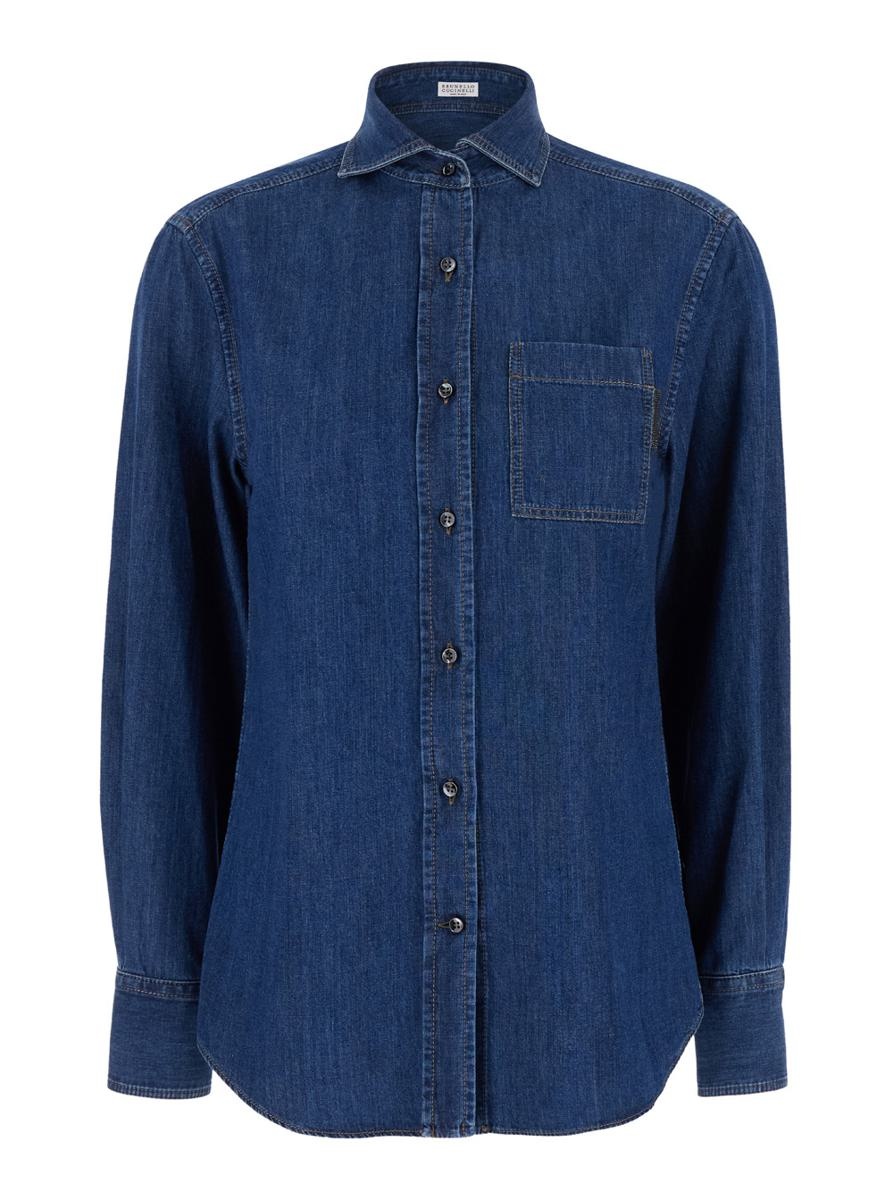 Brunello Cucinelli Denim Shirt - 1