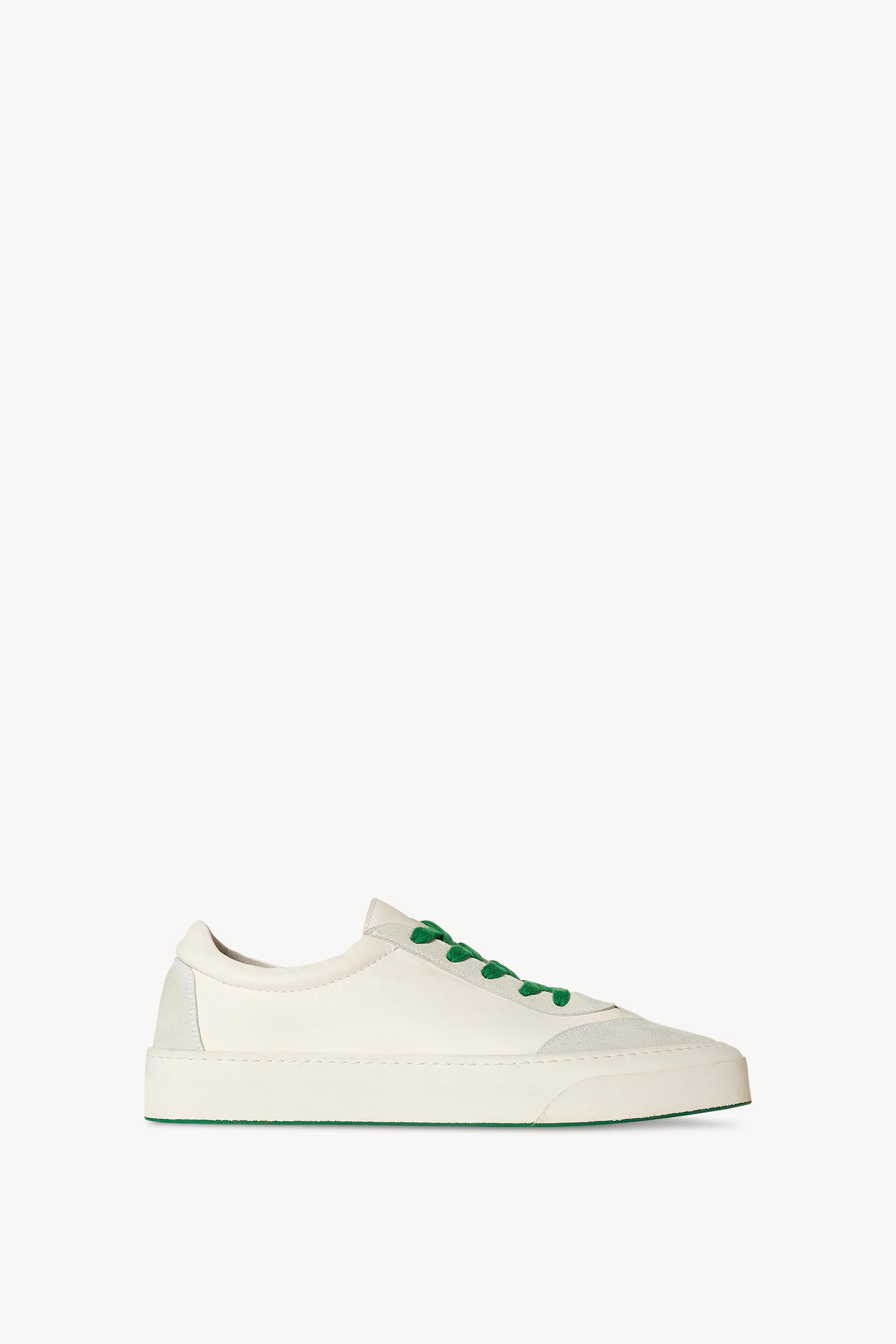 Marley Lace-Up Sneaker in Leather and Suede - 1
