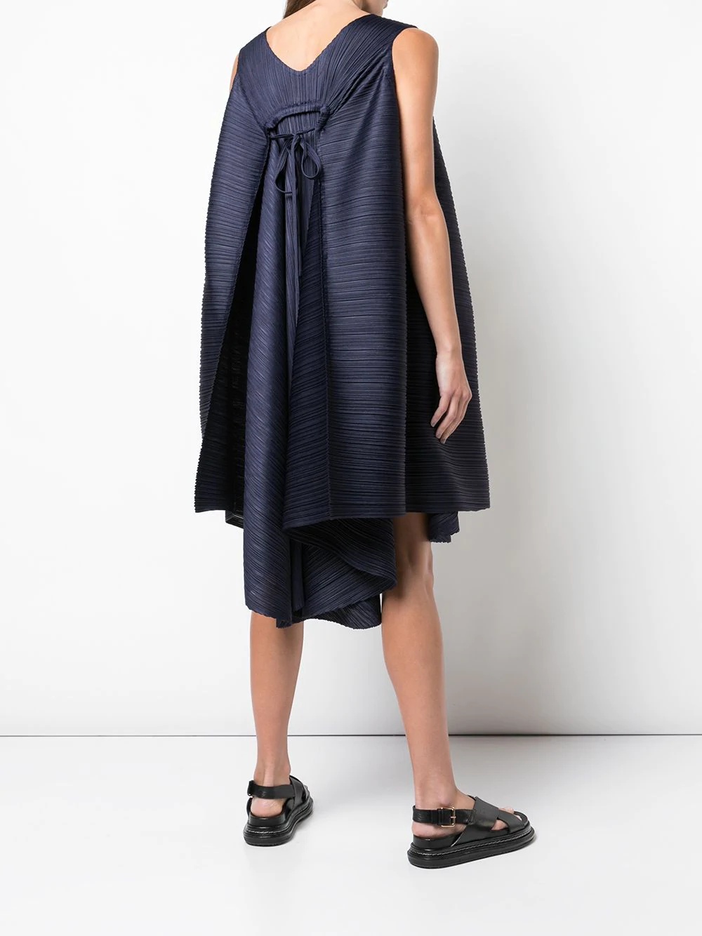 pleated shift dress - 4