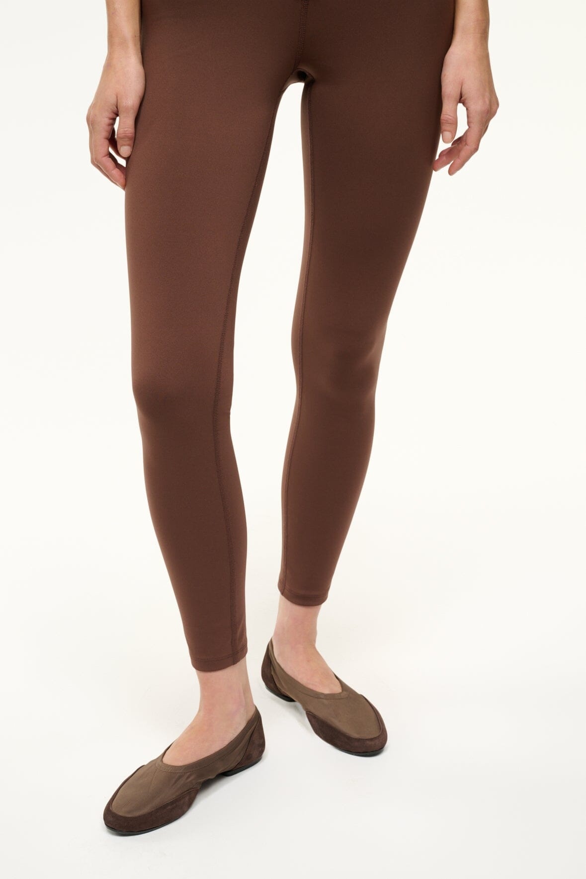 STAUD ALBA SPORT BALLET FLAT ESPRESSO - 4