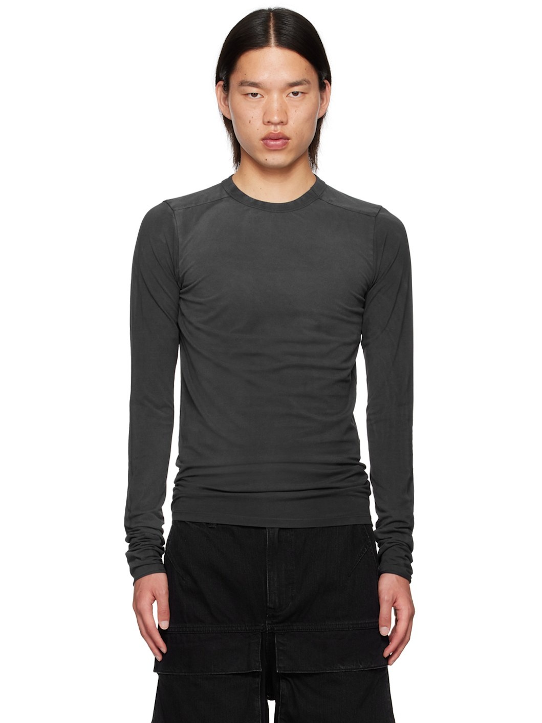 Black Primer Long Sleeve T-Shirt - 1