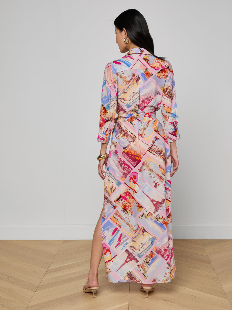 Cameron Silk Shirt Dress 6