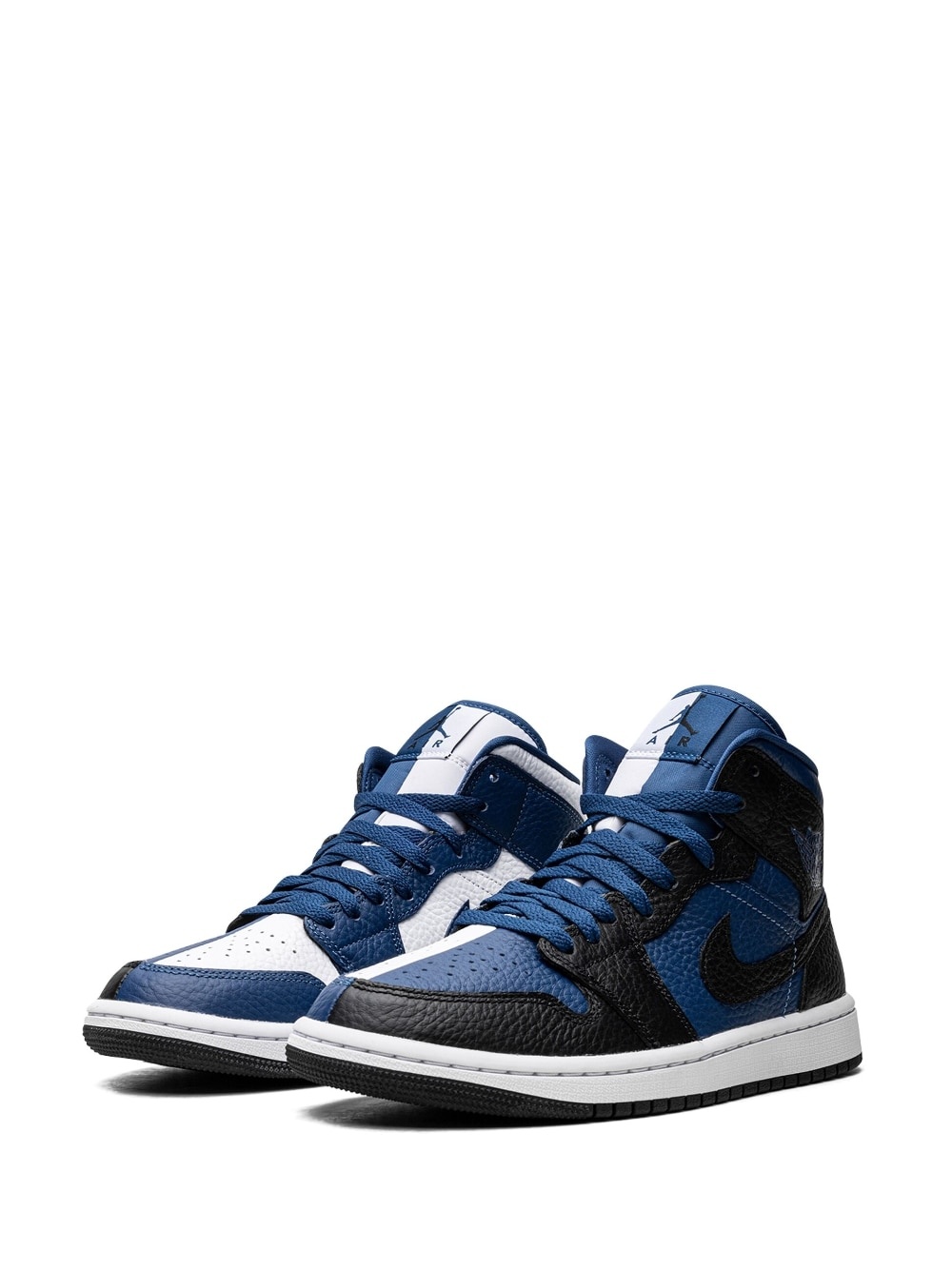 Jordan 1 Mid Split "Black/French Blue/White" sneakers - 4