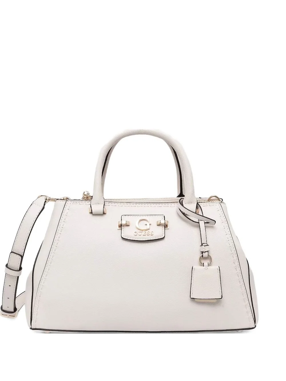 Nastra structured tote bag - 1