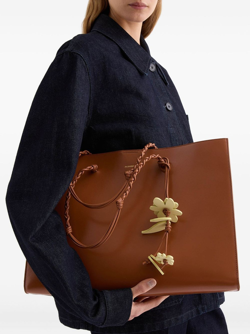 Jil Sander Blossom two-tone charm outlook