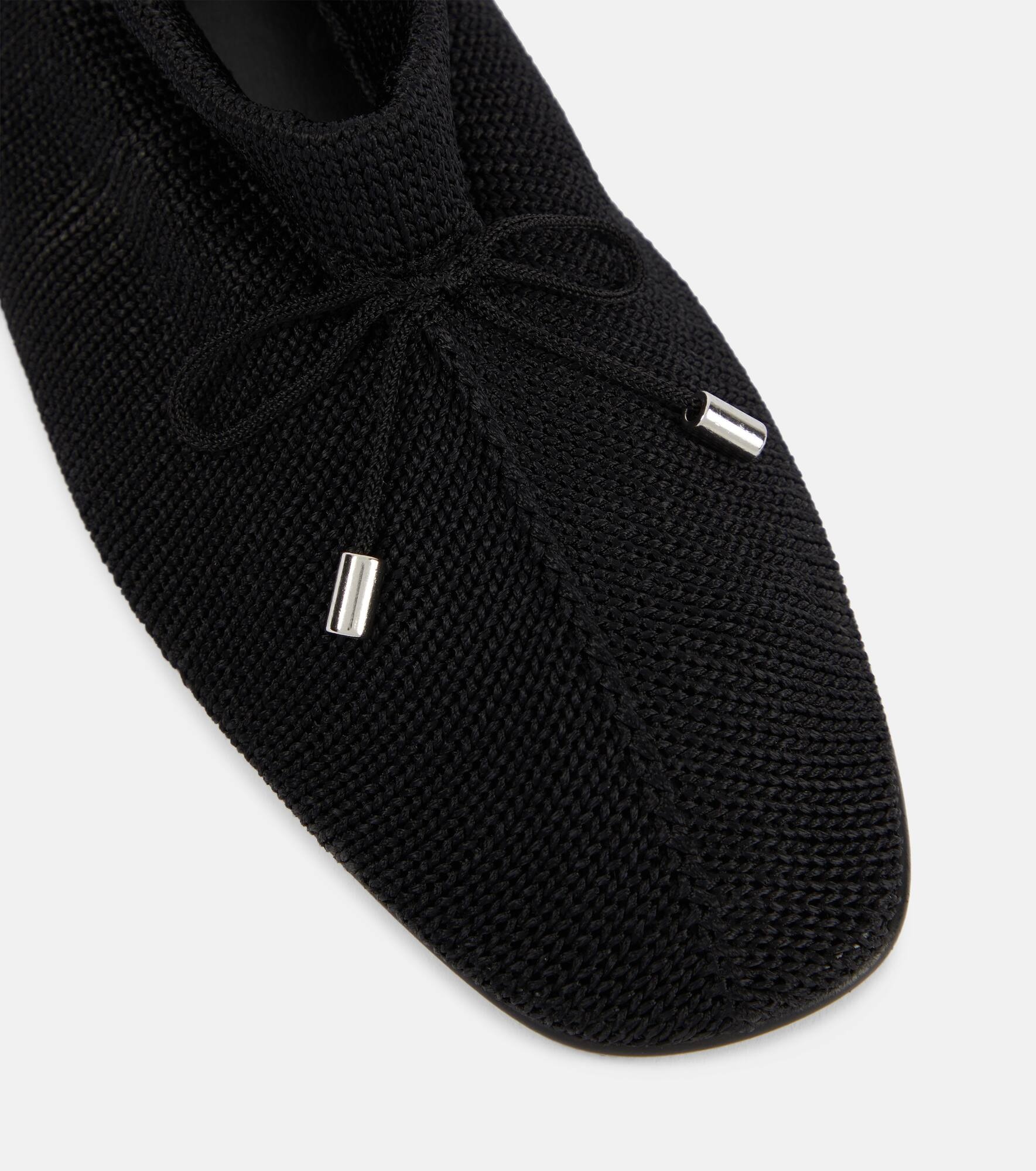 Knit ballet flats - 6