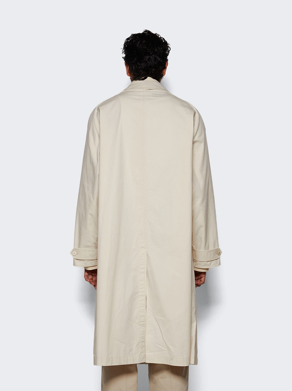 Trench Coat Ivory - 4