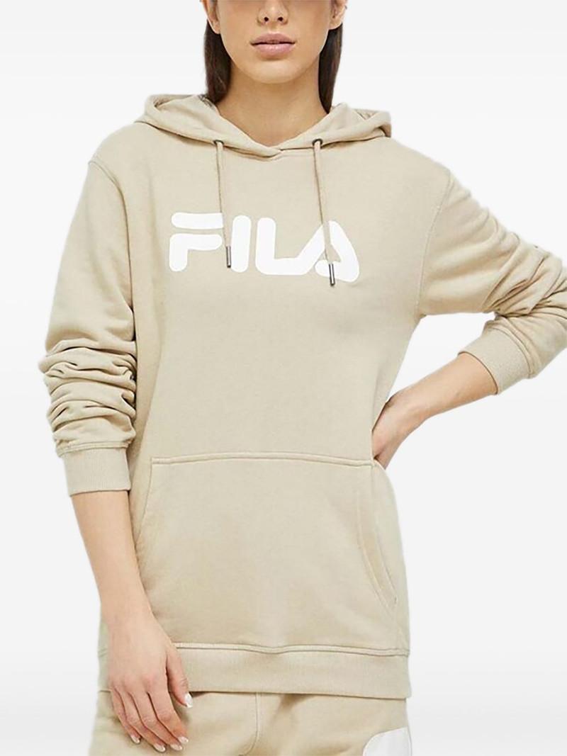 logo-print hoodie 4