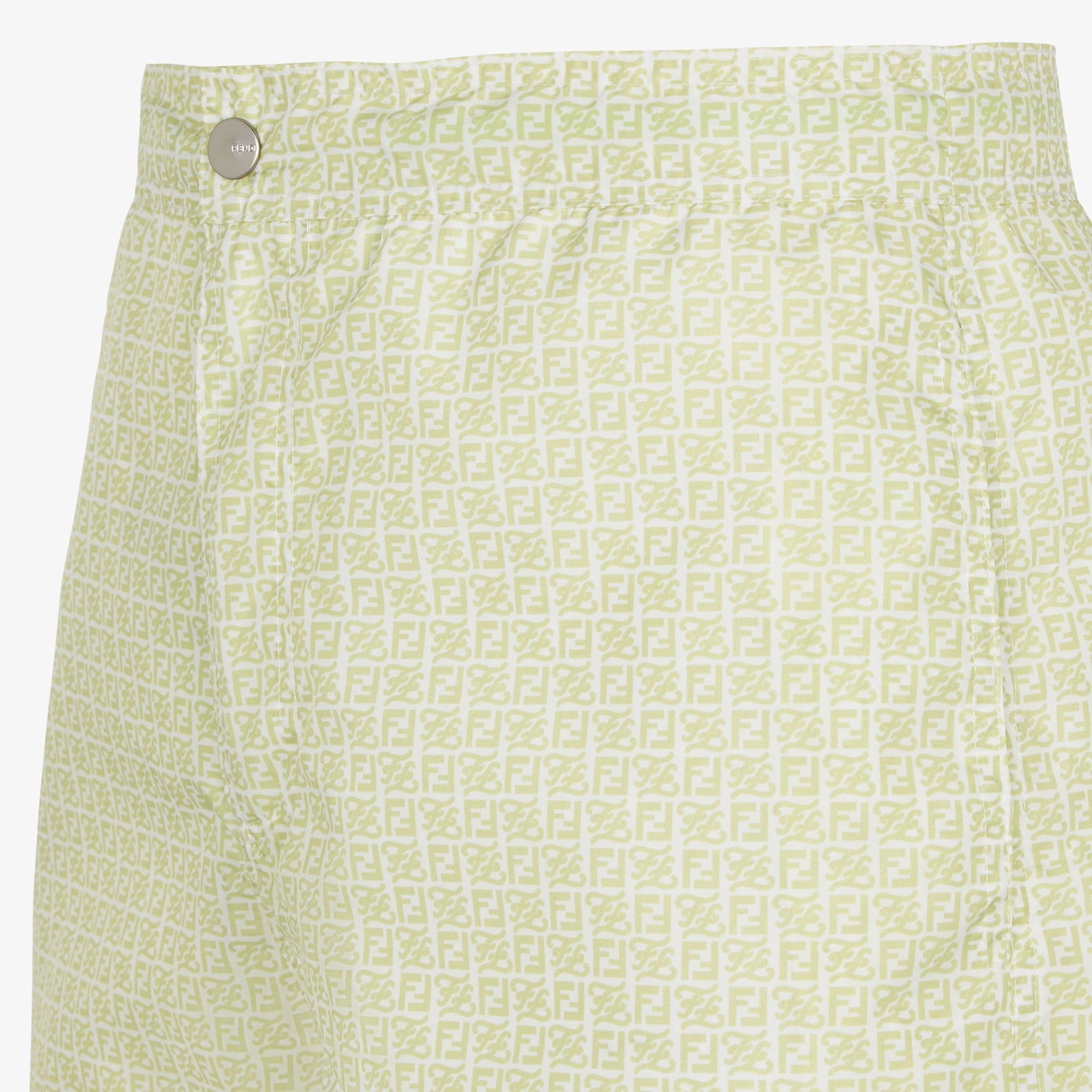 Green nylon Bermudas - 3