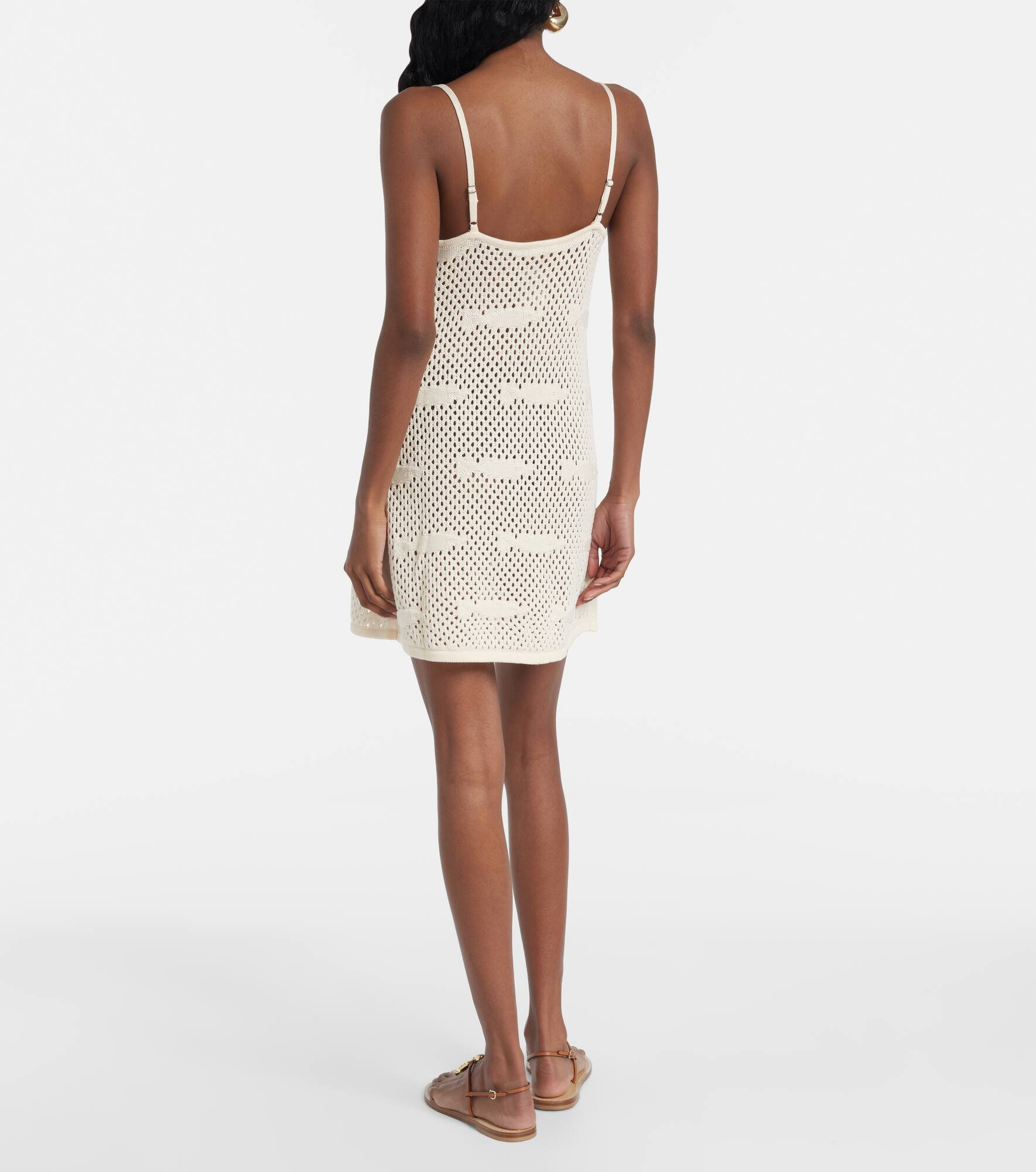 Rio crochet cotton beach dress - 3