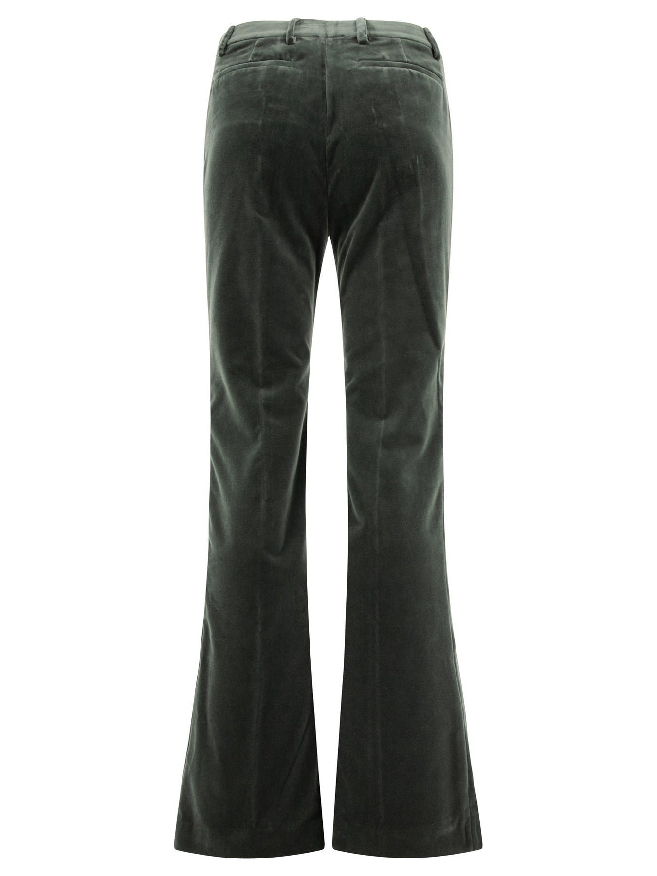 Velvet Trousers Grey - 2