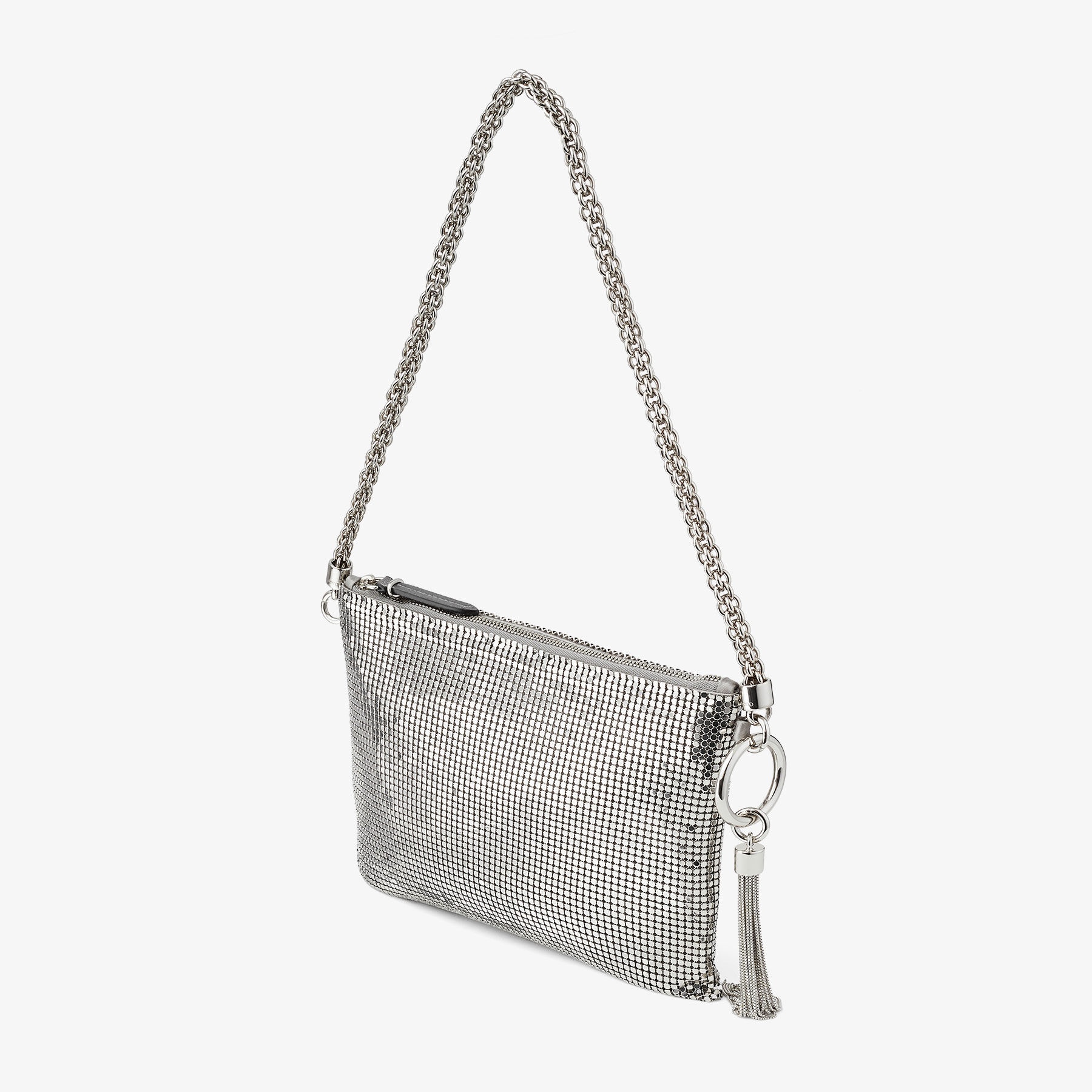 Callie Mini
Silver Metal Mesh Mini Bag - 3