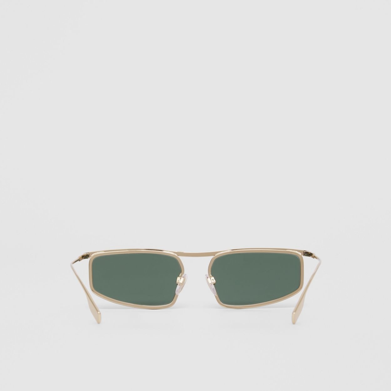 Logo Detail Rectangular Frame Sunglasses - 7
