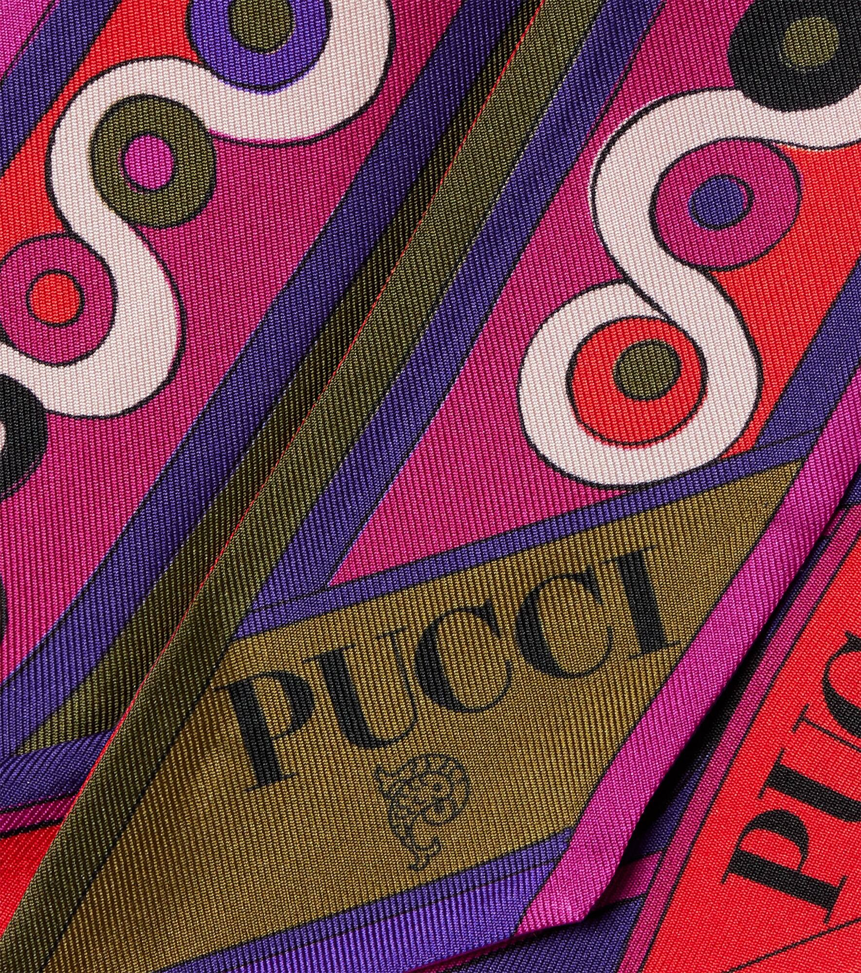 Iride silk twill scarf - 4