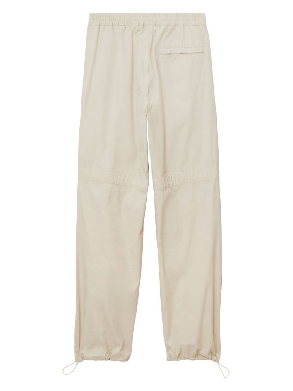 straight-leg drawstring trousers - 6