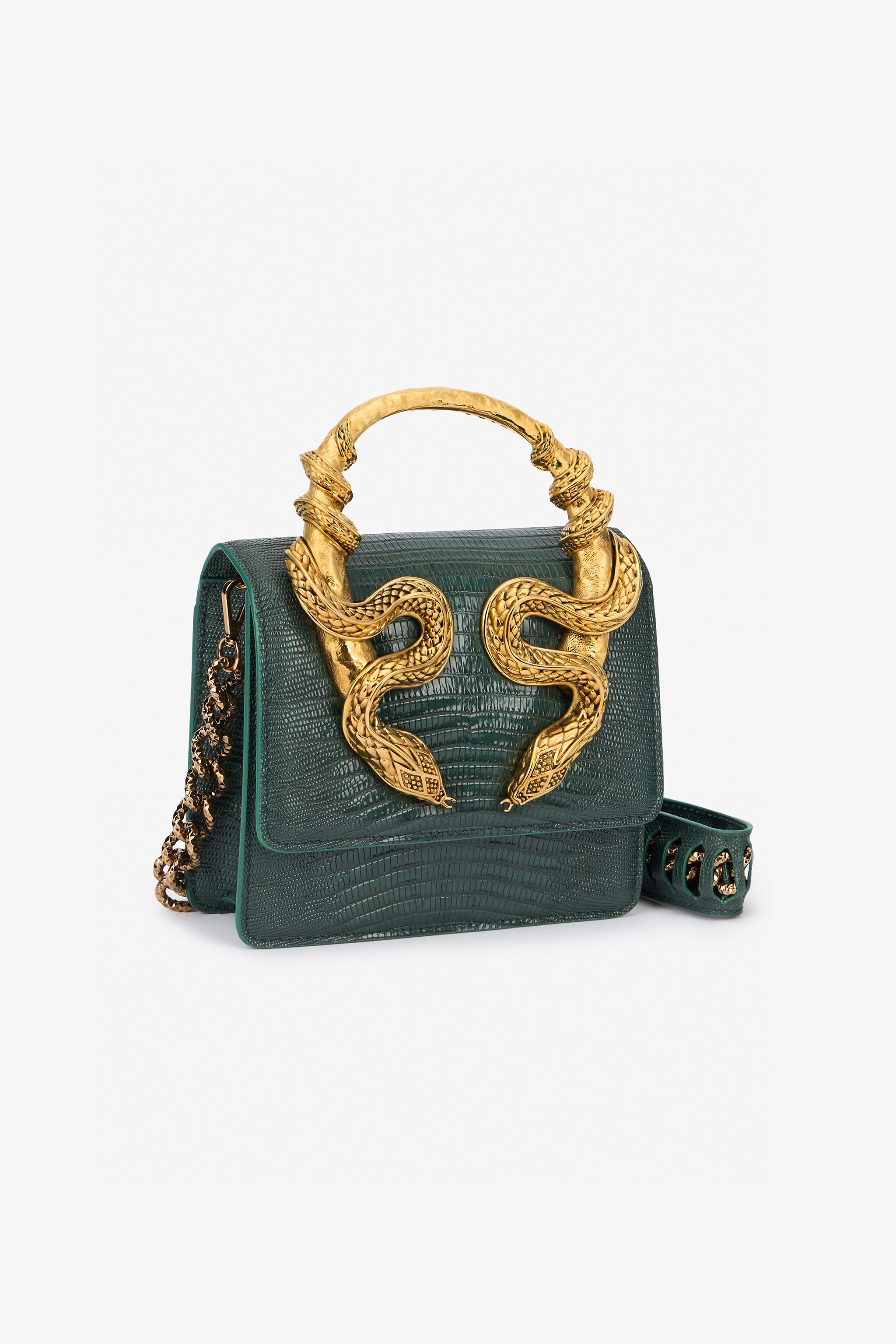 Green Bag With Snakes - 5