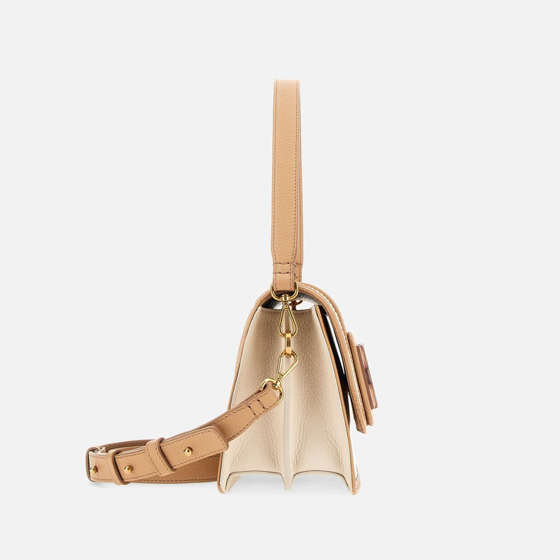 HOGAN Hogan H-Bag Crossbody Bag Beige Pink outlook