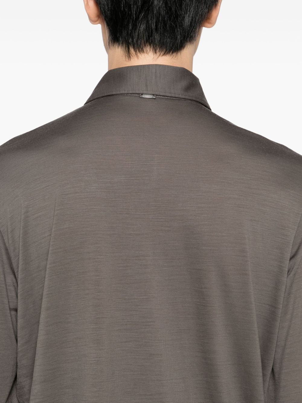 long-sleeve polo shirt - 4
