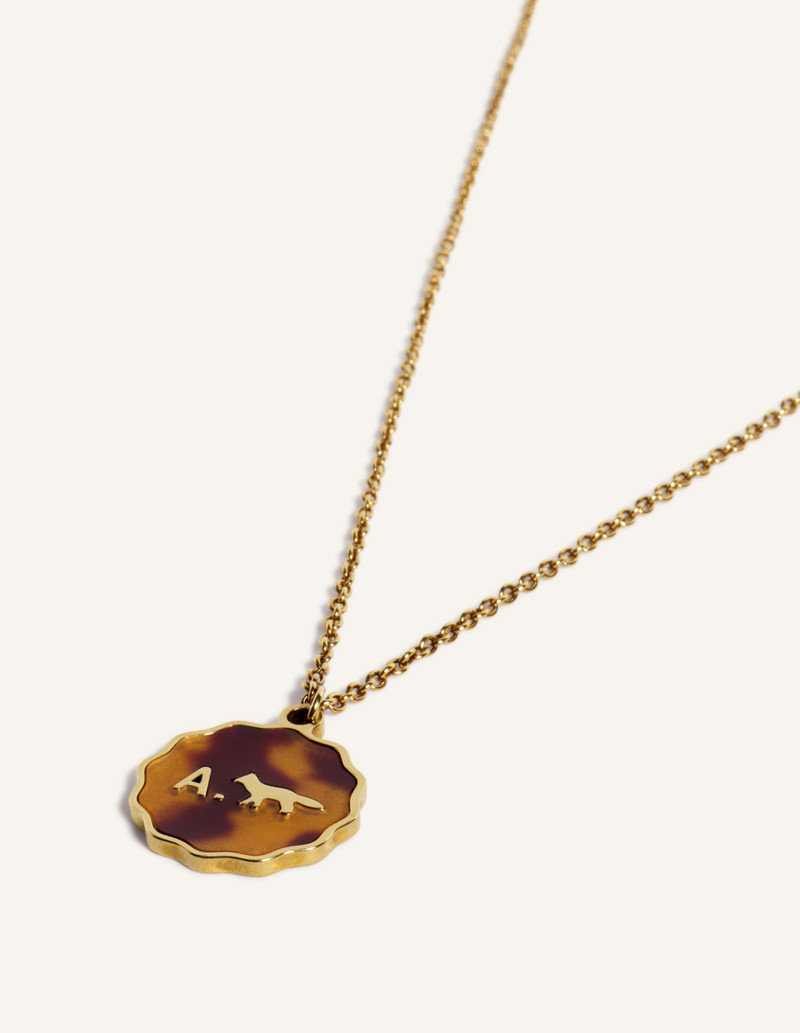 PROFILE FOX MEDALLION NECKLACE 4