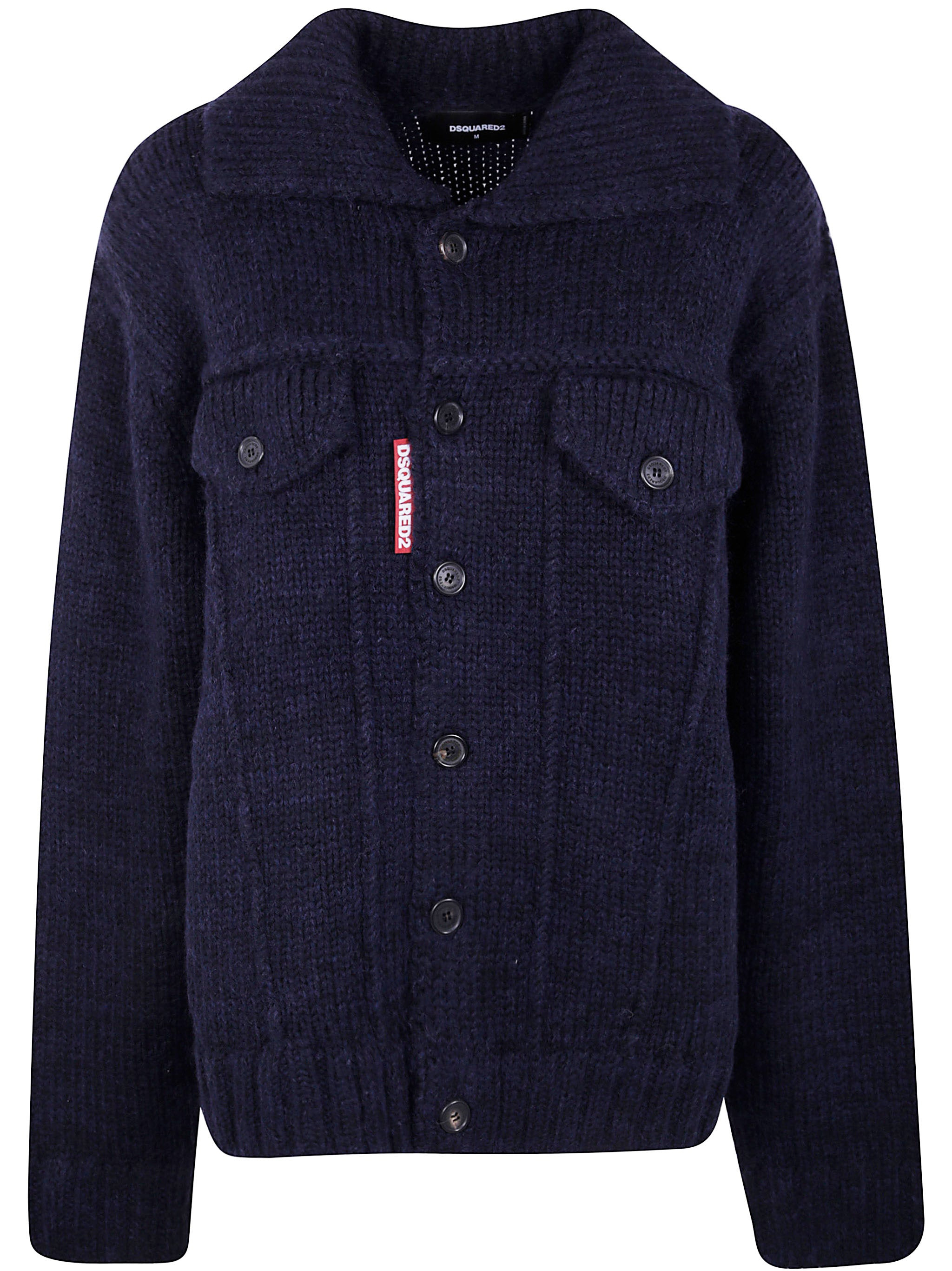 Dsquared2 Men Knit Jean Jacket - 6