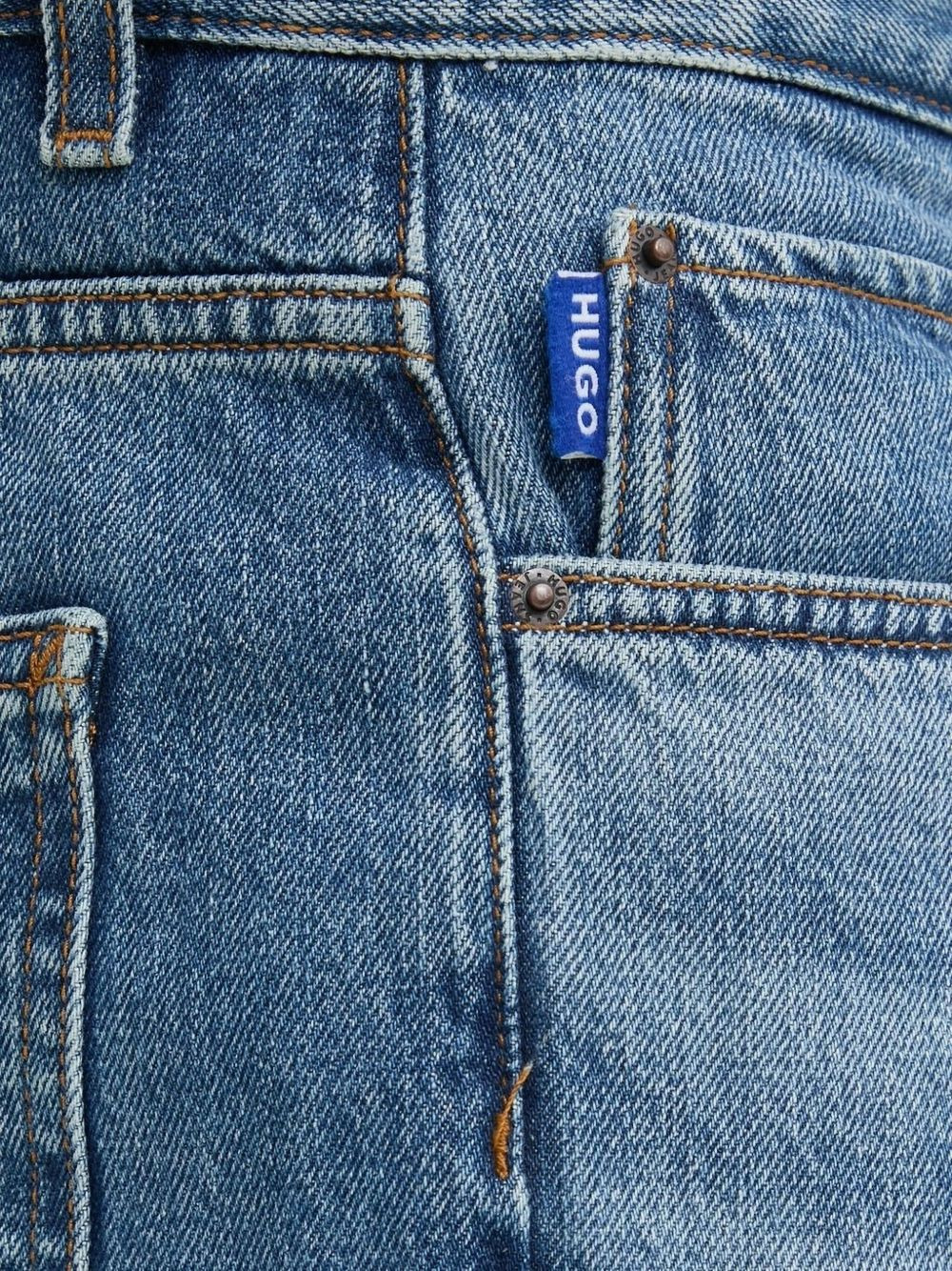 logo-patch jeans - 3