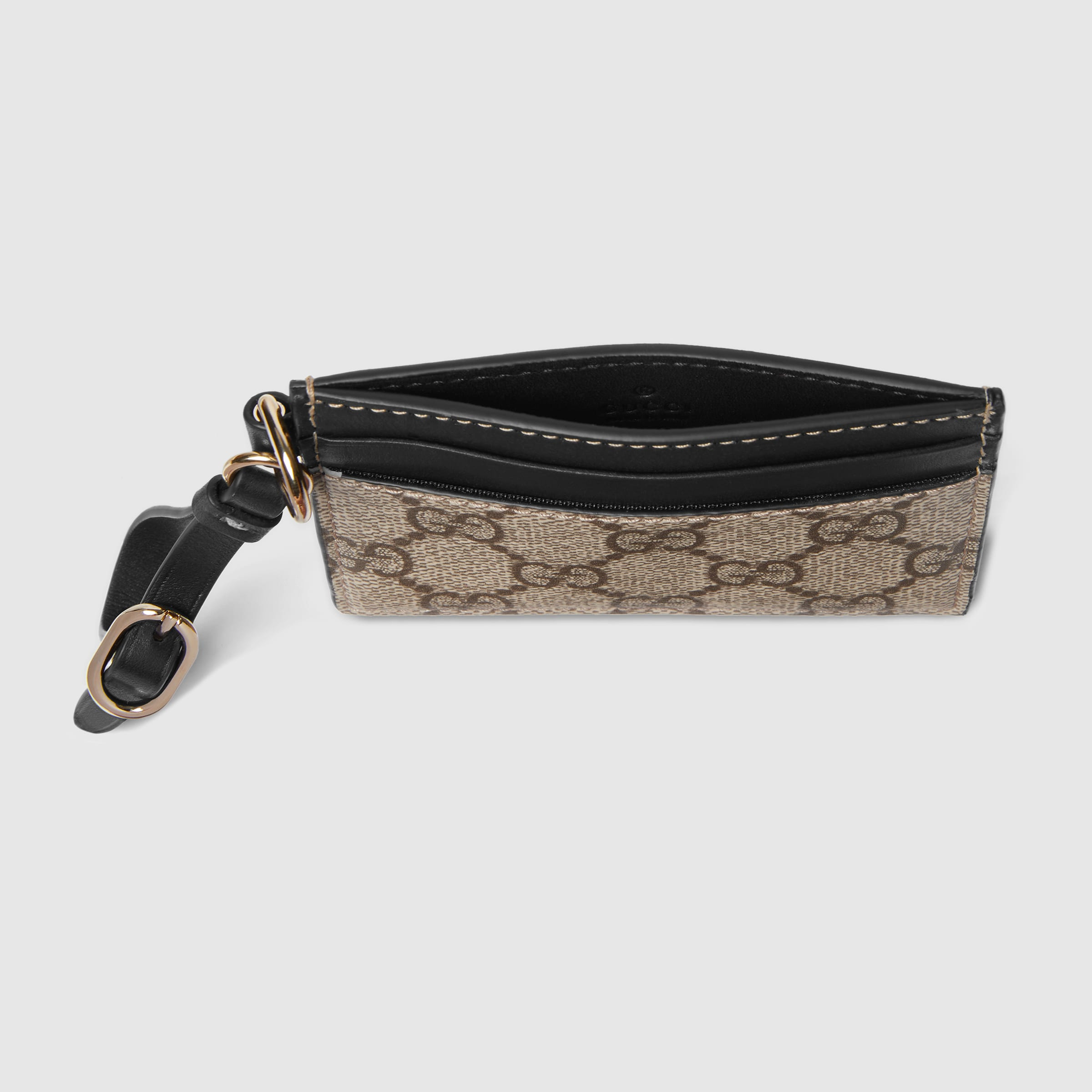 GG Emblem card case with strap - 2