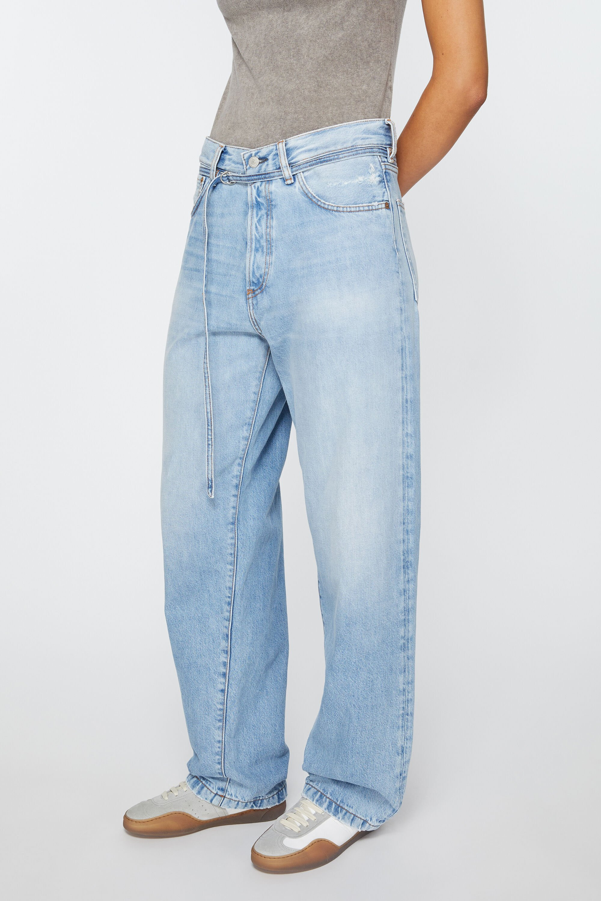 Loose fit jeans - 1991 Toj - Light blue - 4