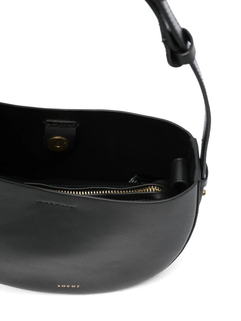 soeur Soeur Wino Crescent Sheepskin Shoulder Bag outlook