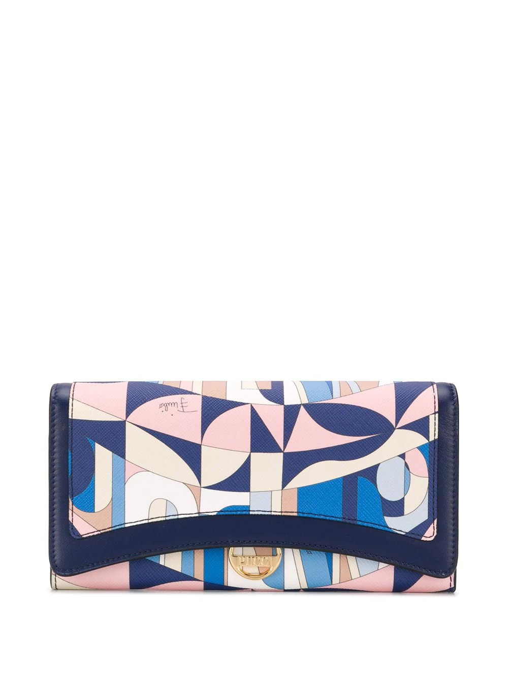 abstract print wallet - 1