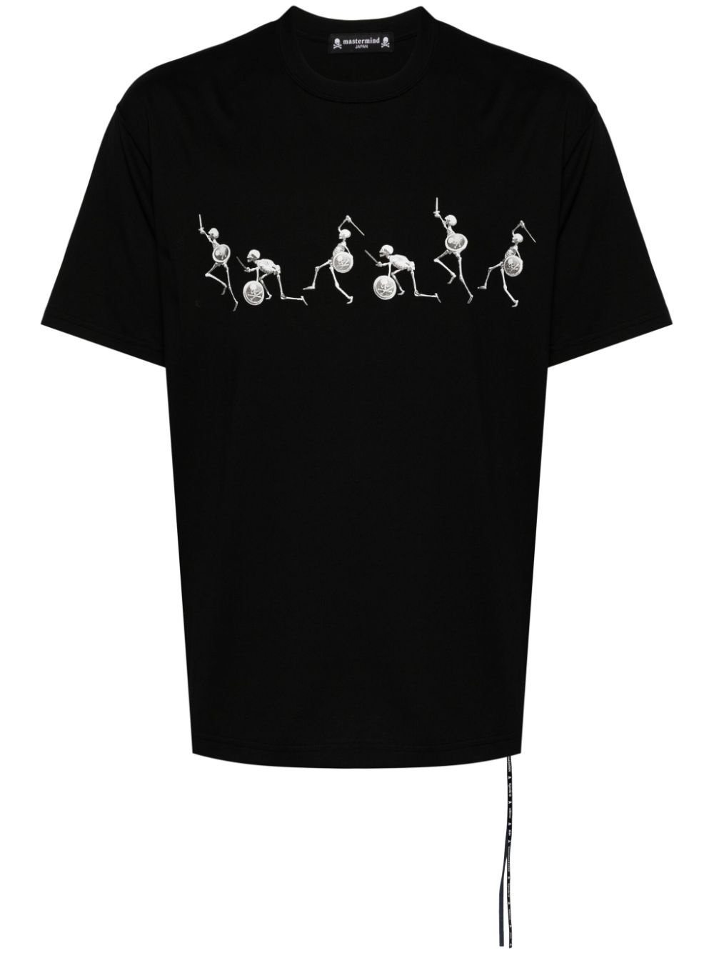Skull Warrior-print cotton T-shirt - 1