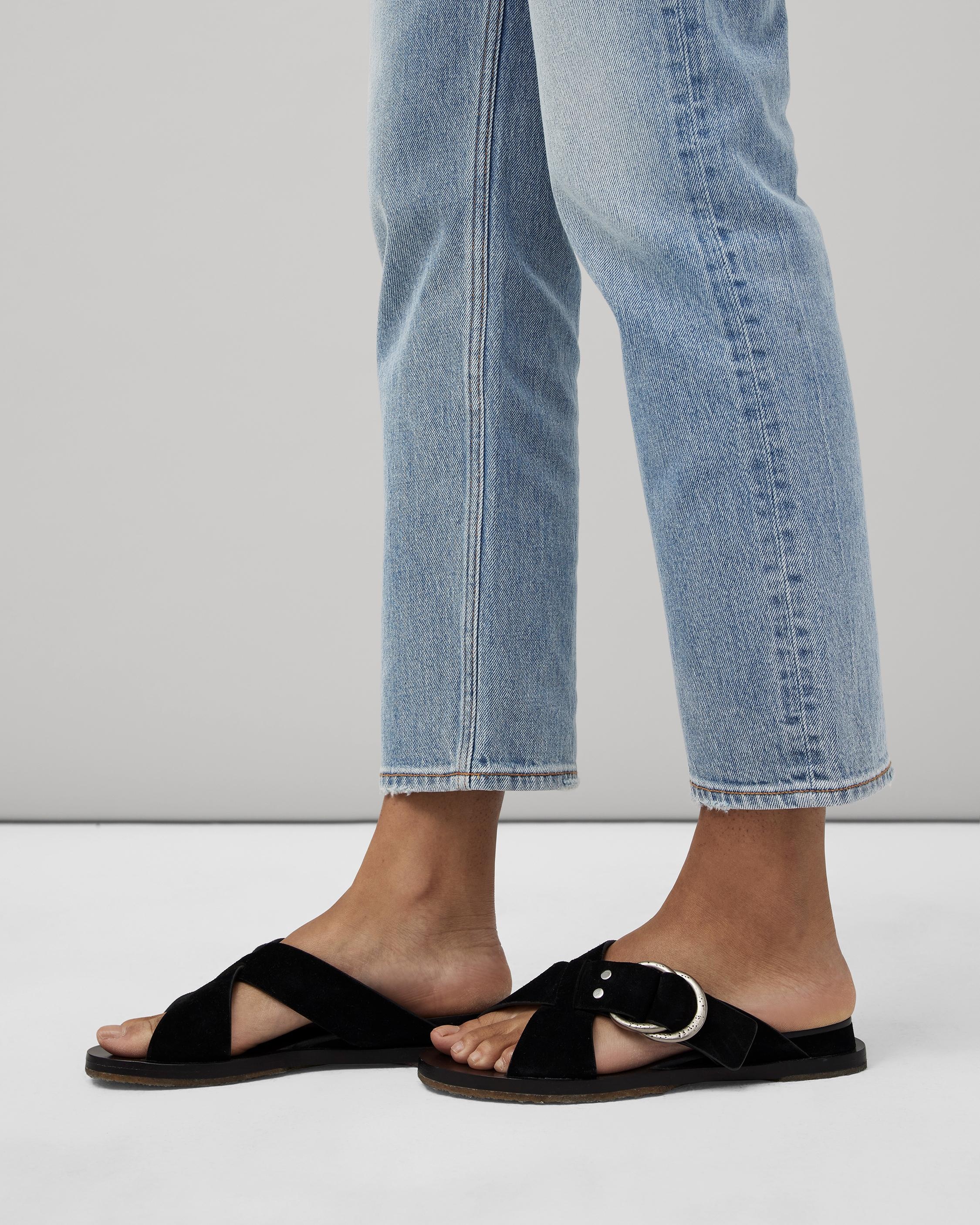 【RAG & BONE】beau buckled suede スライド nm_4514031_100158_m