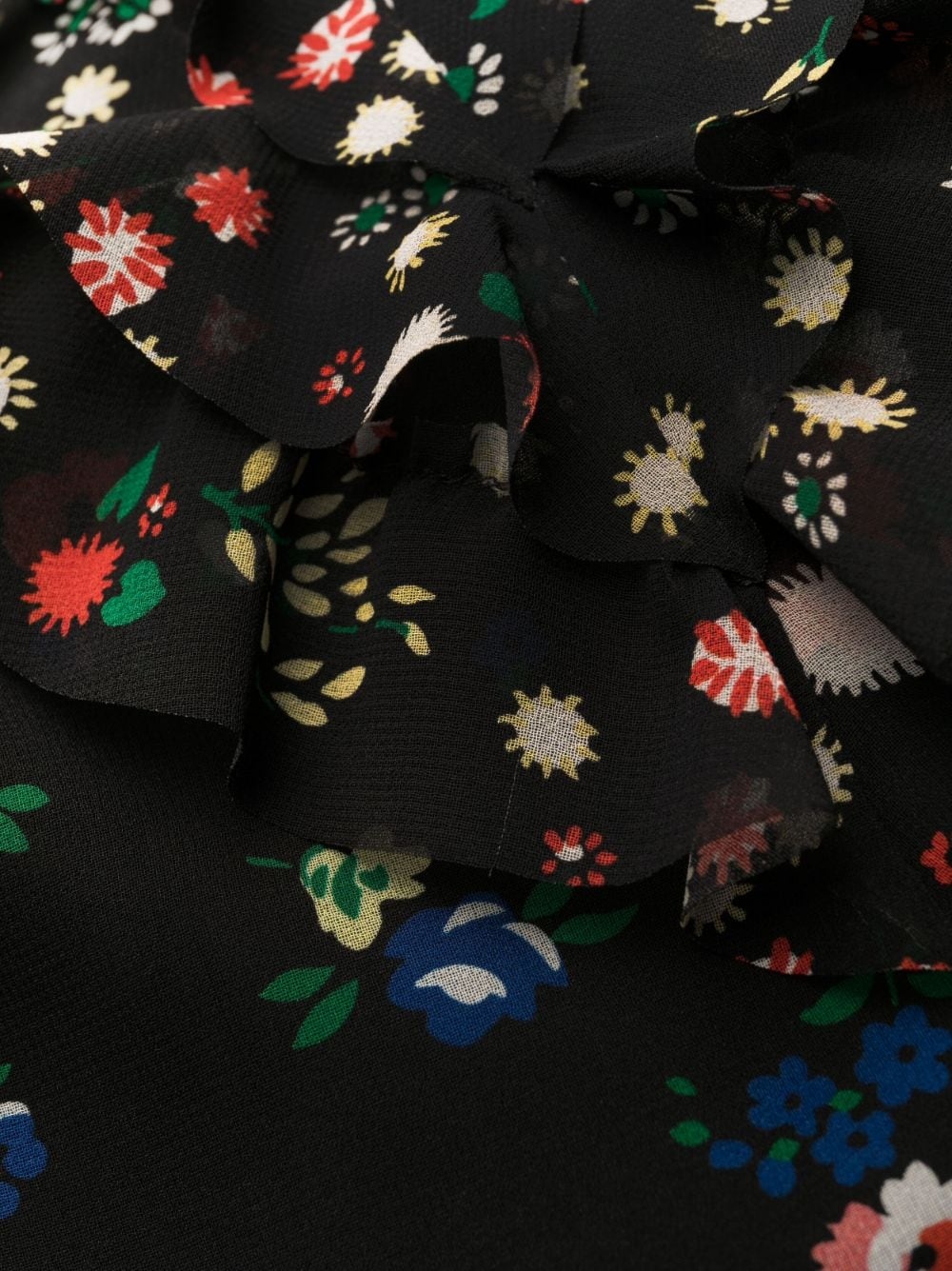 floral-print maxi dress - 8