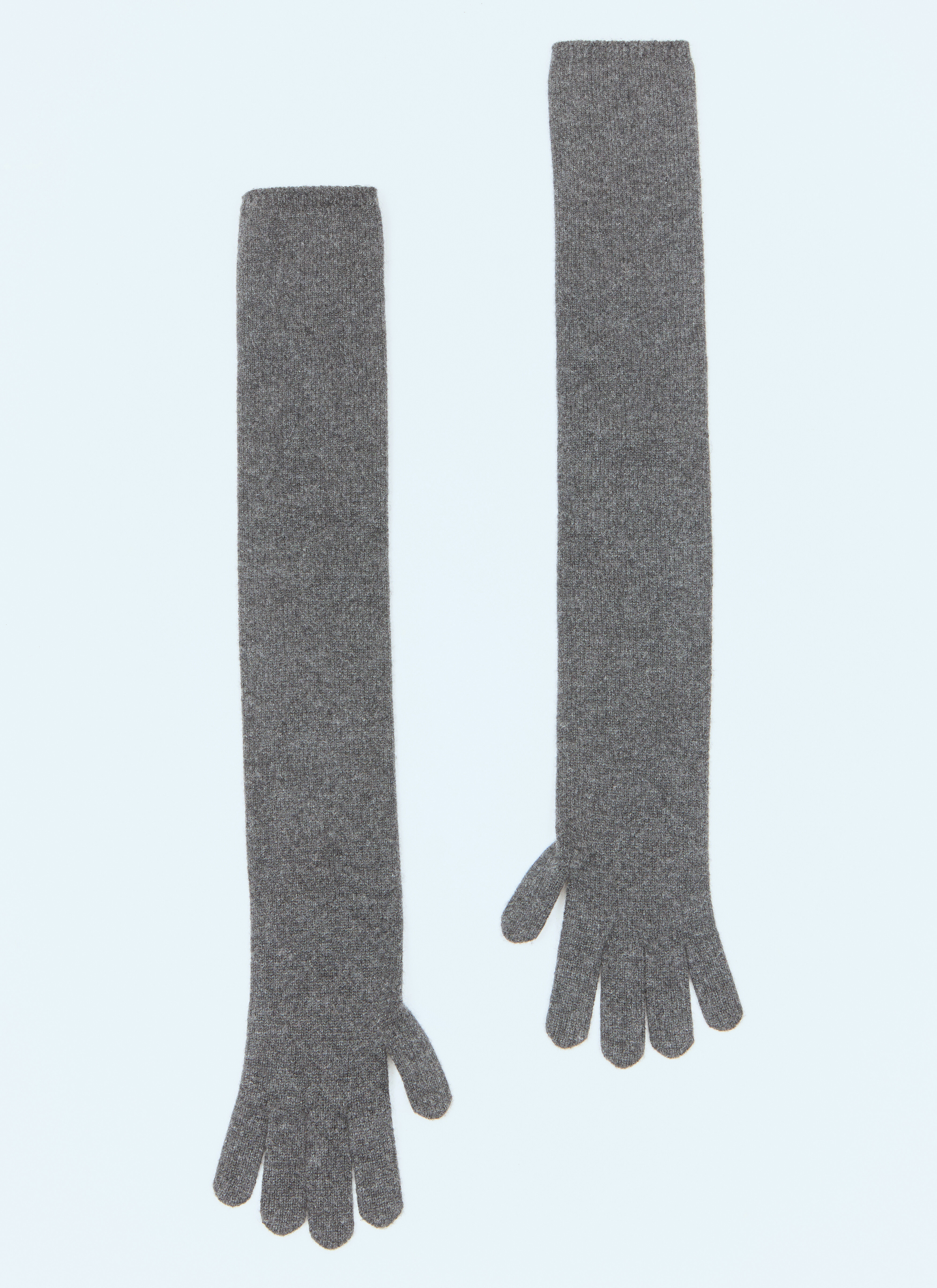 Long Cashmere Gloves - 4