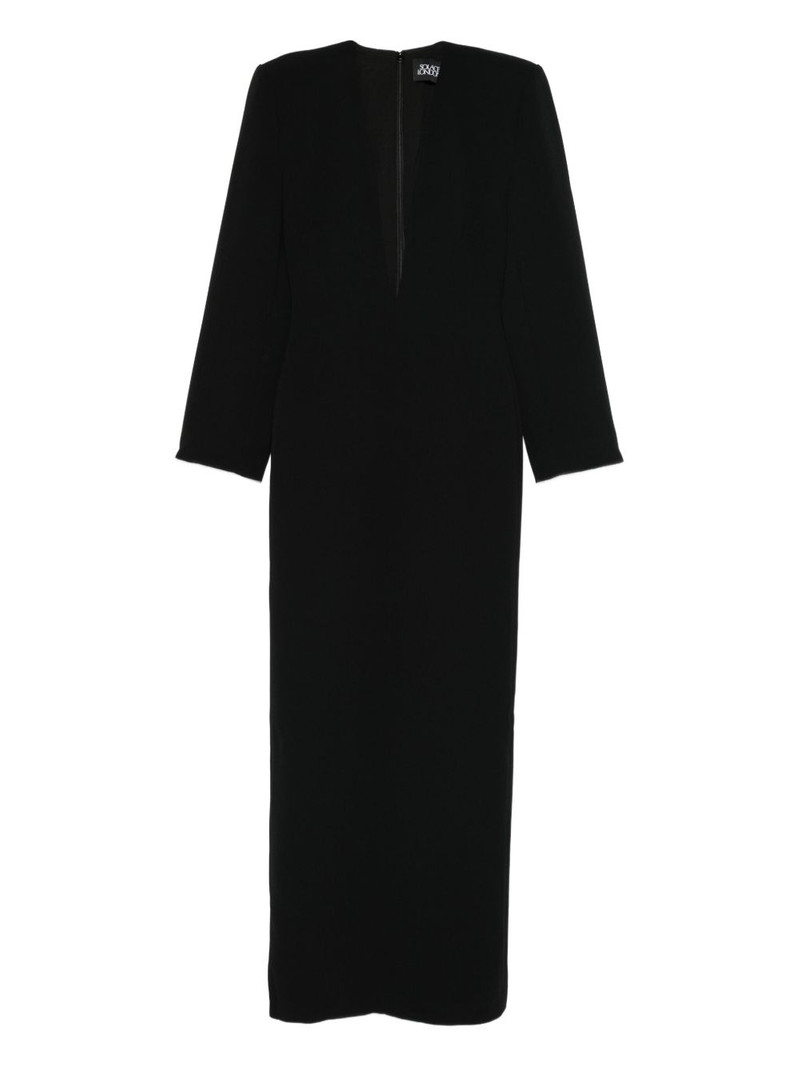 Deacon long-sleeve maxi dress 1