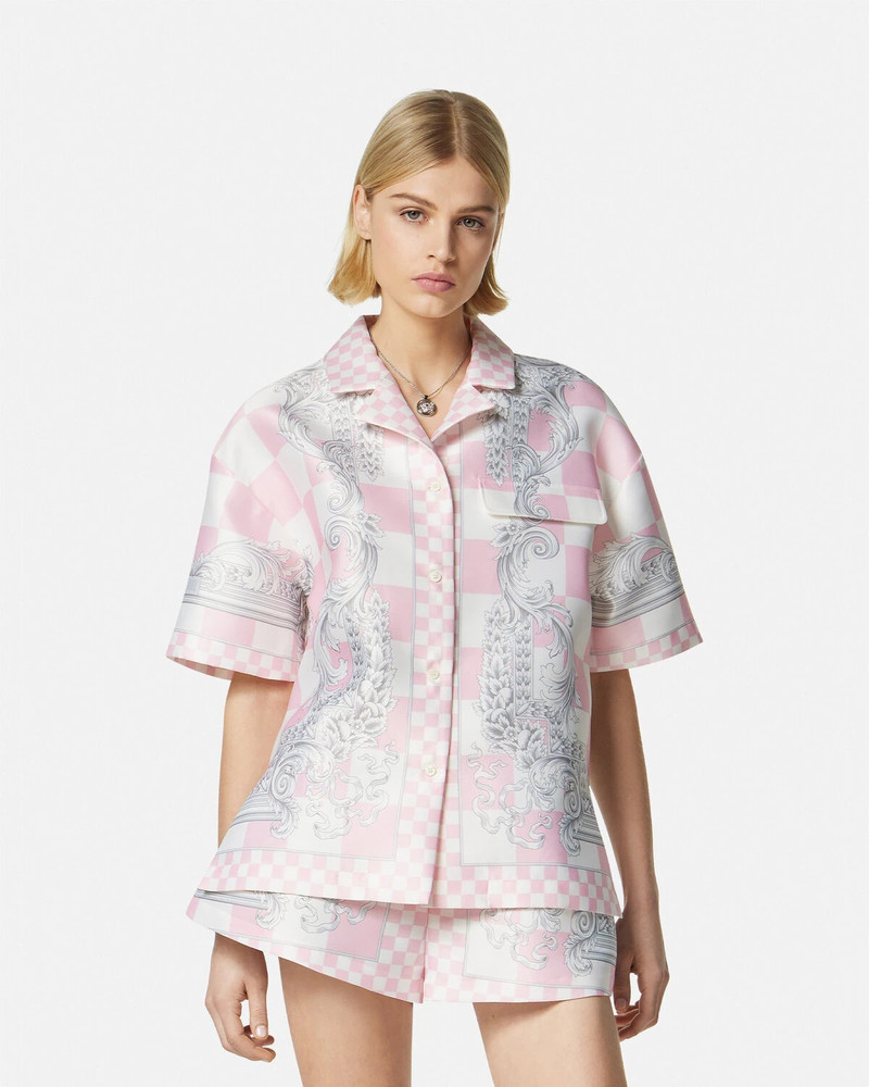 Medusa Contrasto Duchesse Shirt 4