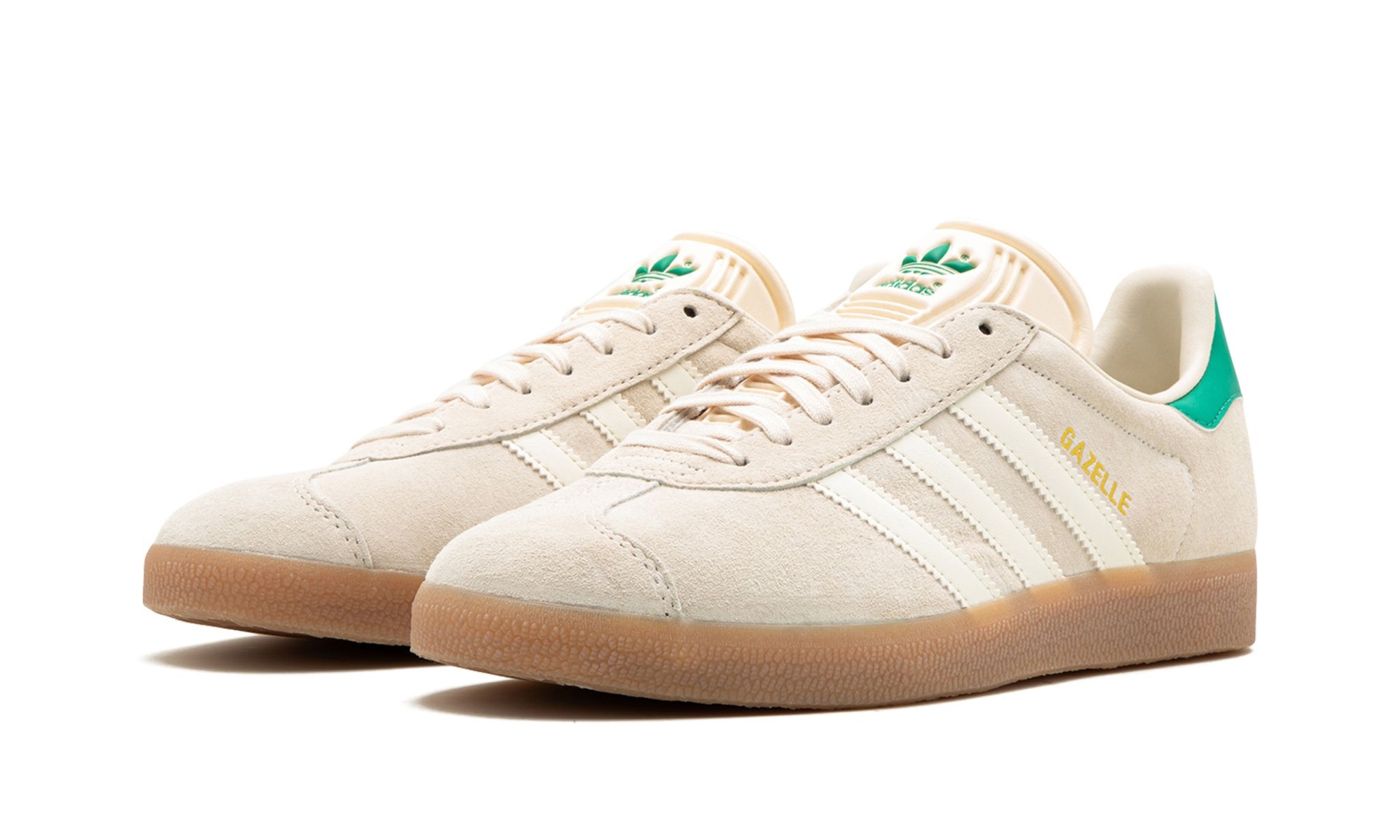 Gazelle WMNS "Cream White / Green / Gum" - 2