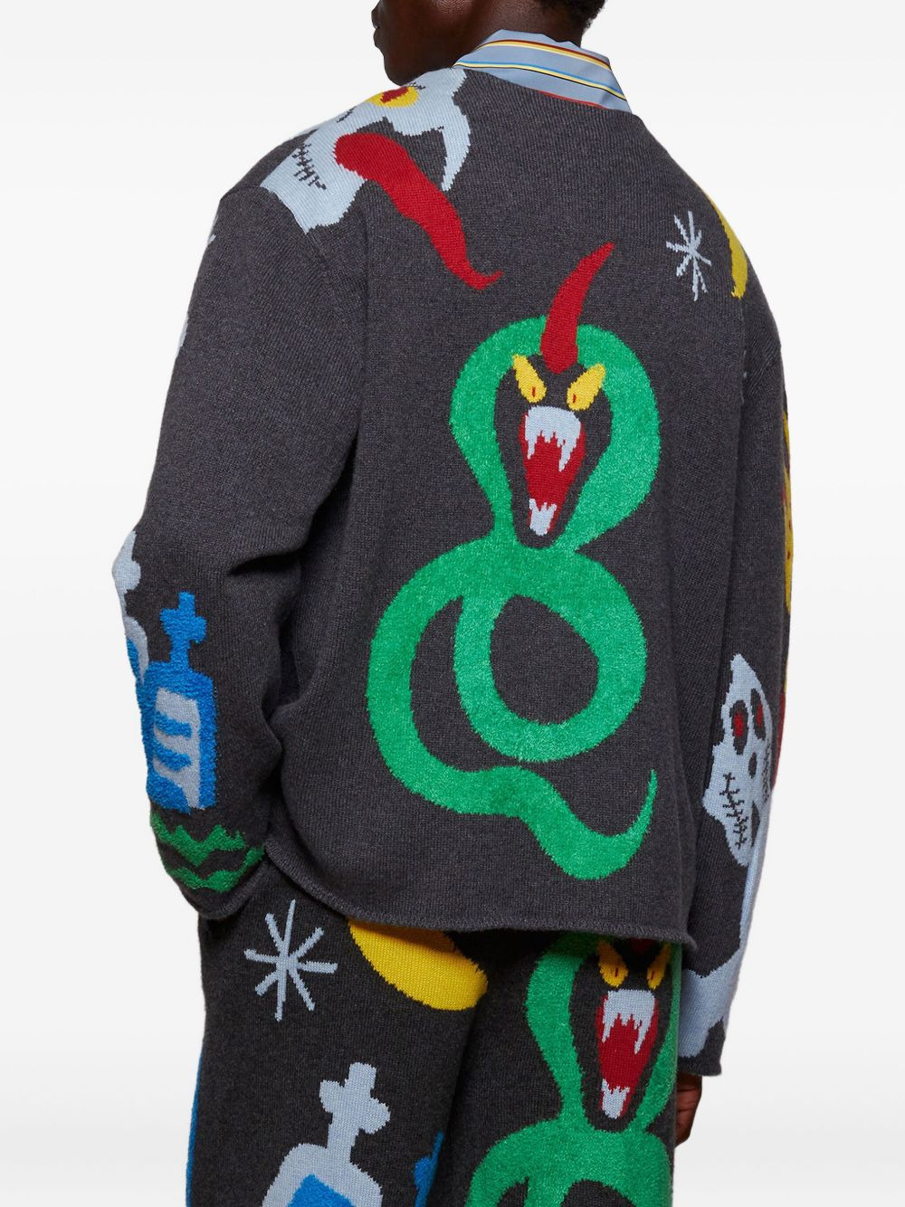 mythical creatures cardigan - 4