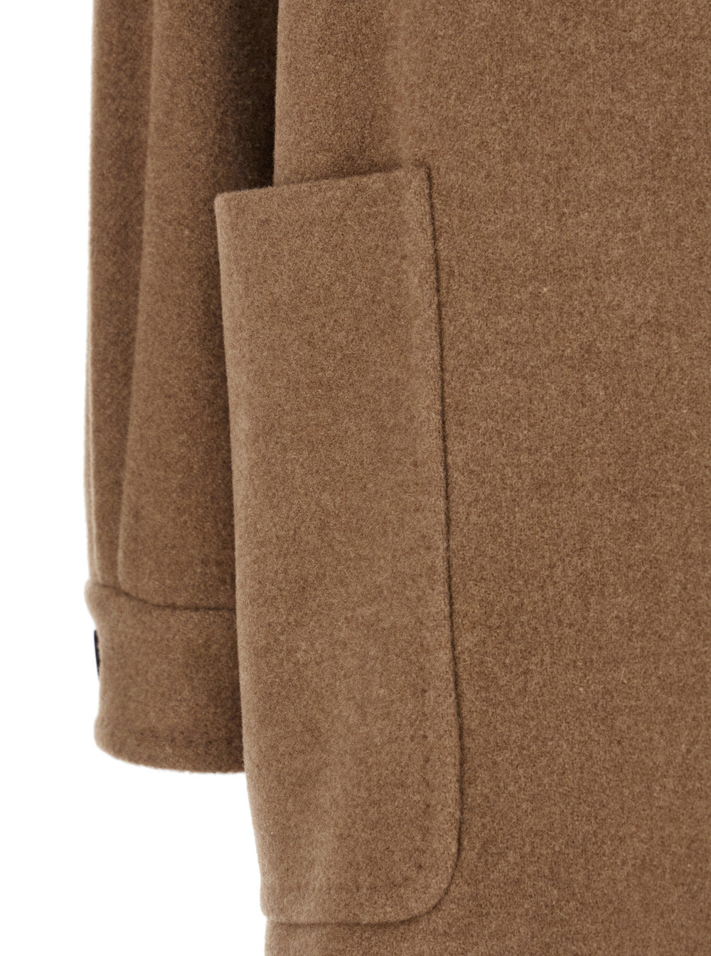 Max Mara Women 'Eligio' Beige Single-Breasted Jacket With Patch Pockets In Wool Woman - 3