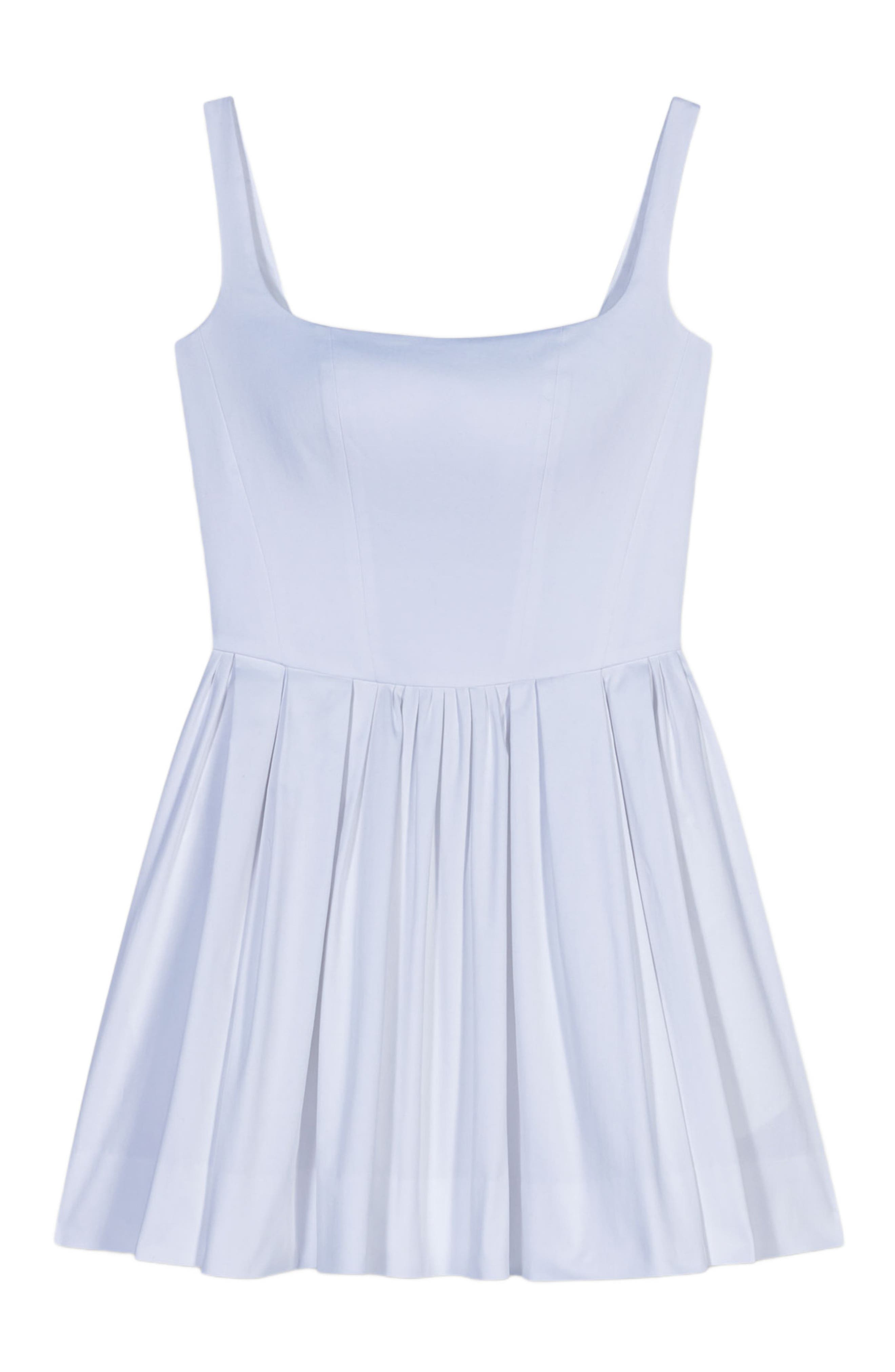 maje Short cotton dress in White at Nordstrom - 6