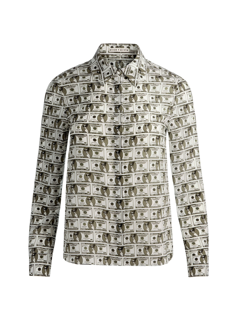 WILLA STACEFACE SILK BLOUSE 1