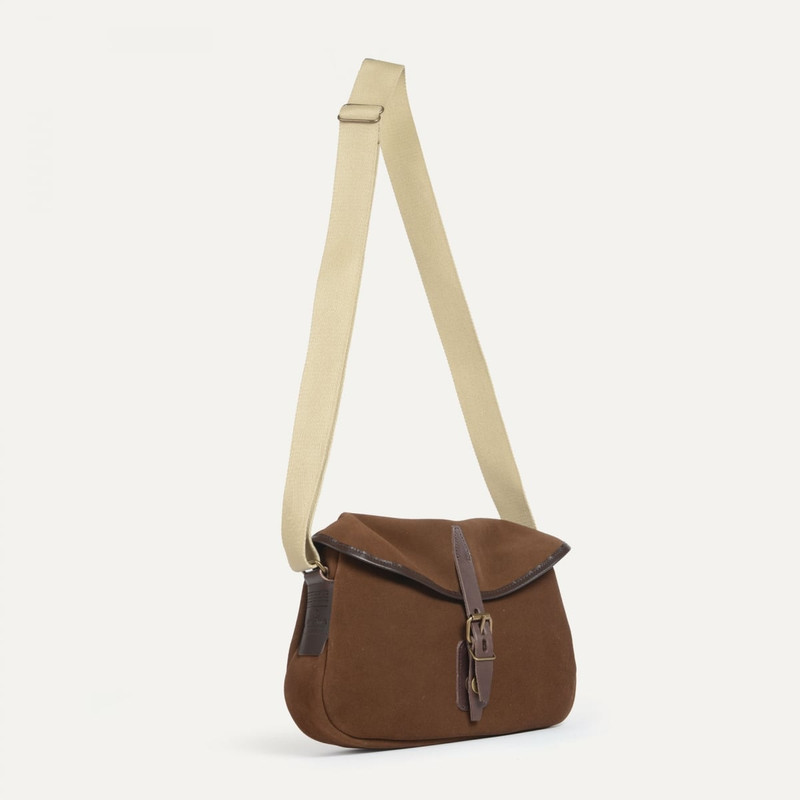 MUSETTE XS V2 FISHERMAN'S BAG / SUEDE - CHOCOLAT 3