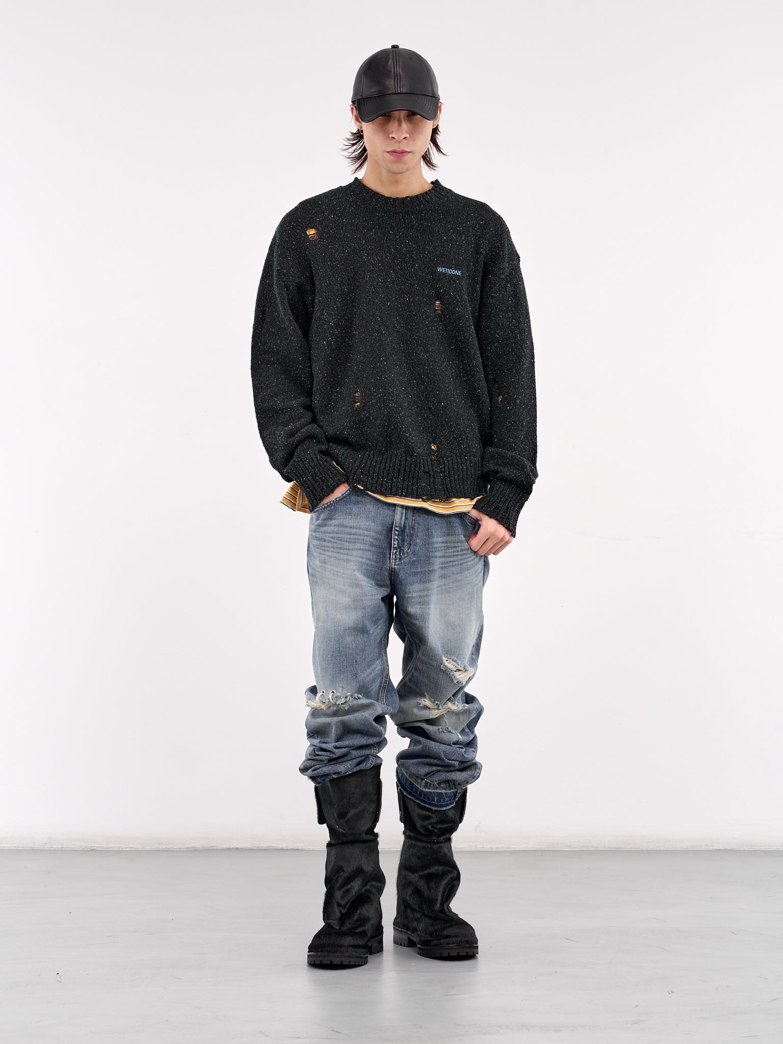 Grunge Knit Sweater - 6